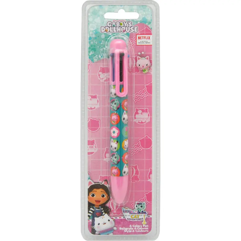 Gabbys Dollhouse 6 colors pen product photo