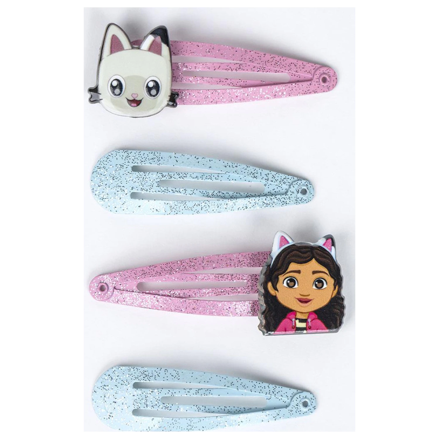 Gabi's Dollhouse Adventures Hair Clip Set 4 Pcs product photo