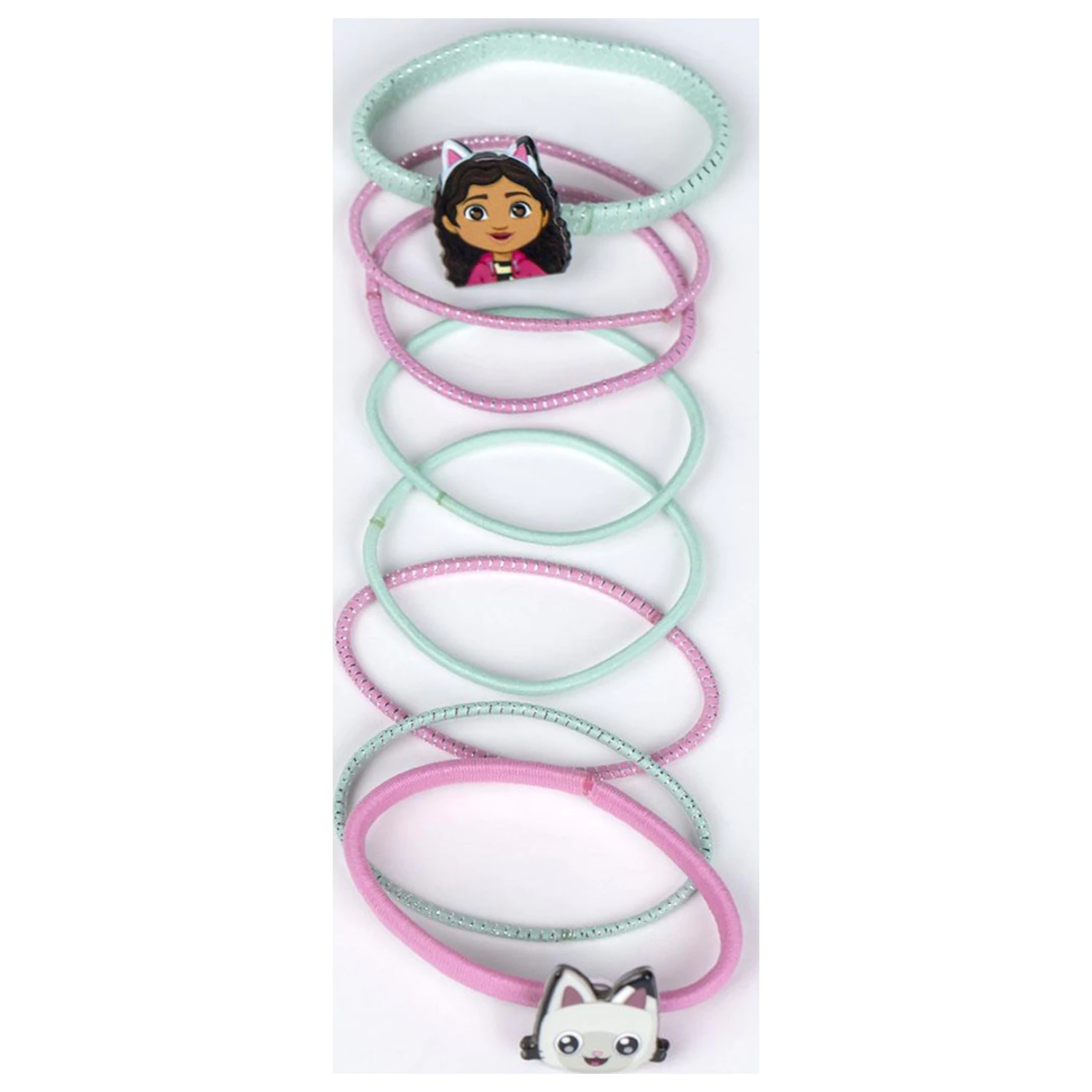 Gabi's Dollhouse Adventures Hair Tie Set 8 pcs product photo