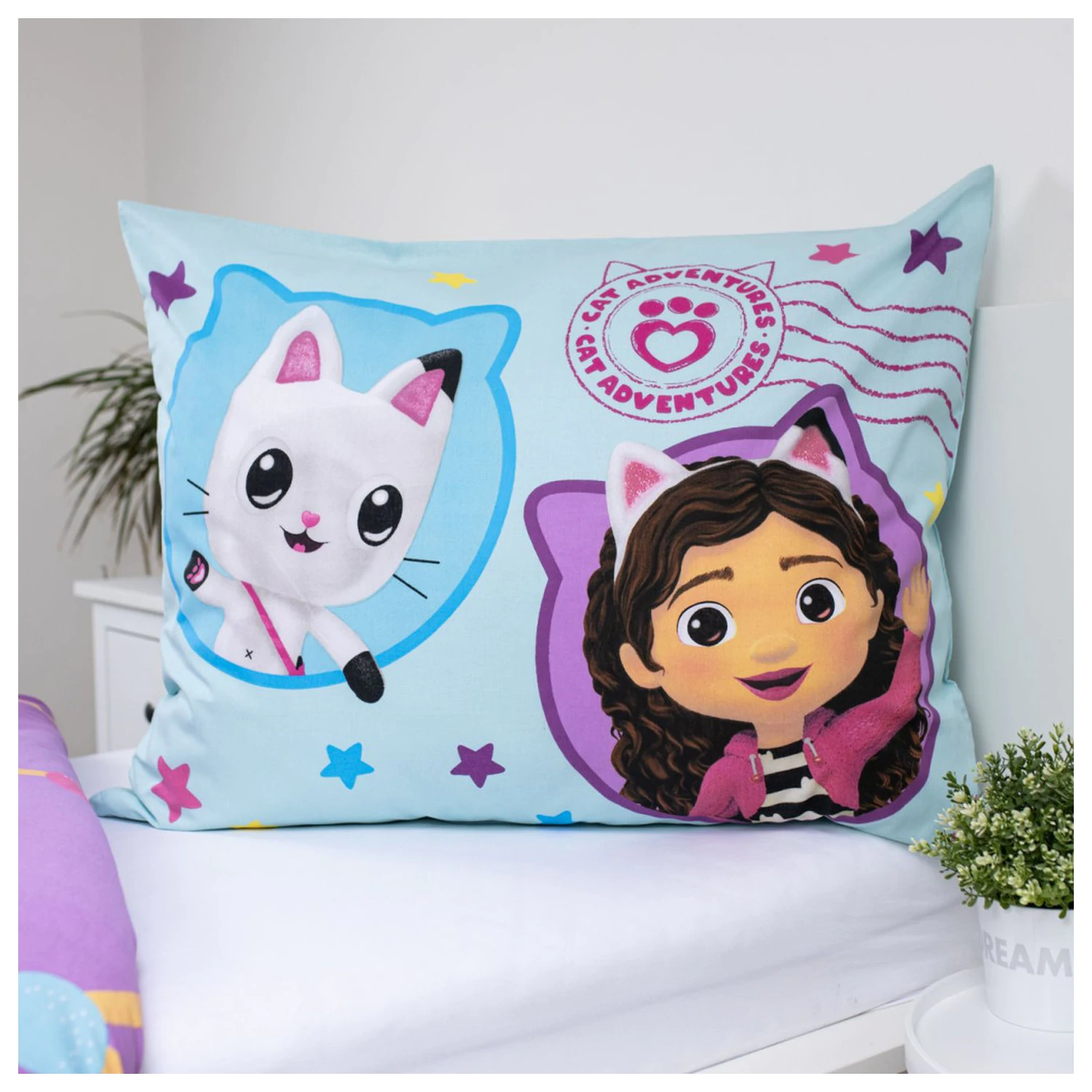 Gabby's Dollhouse Balloon Duvet Cover product photo