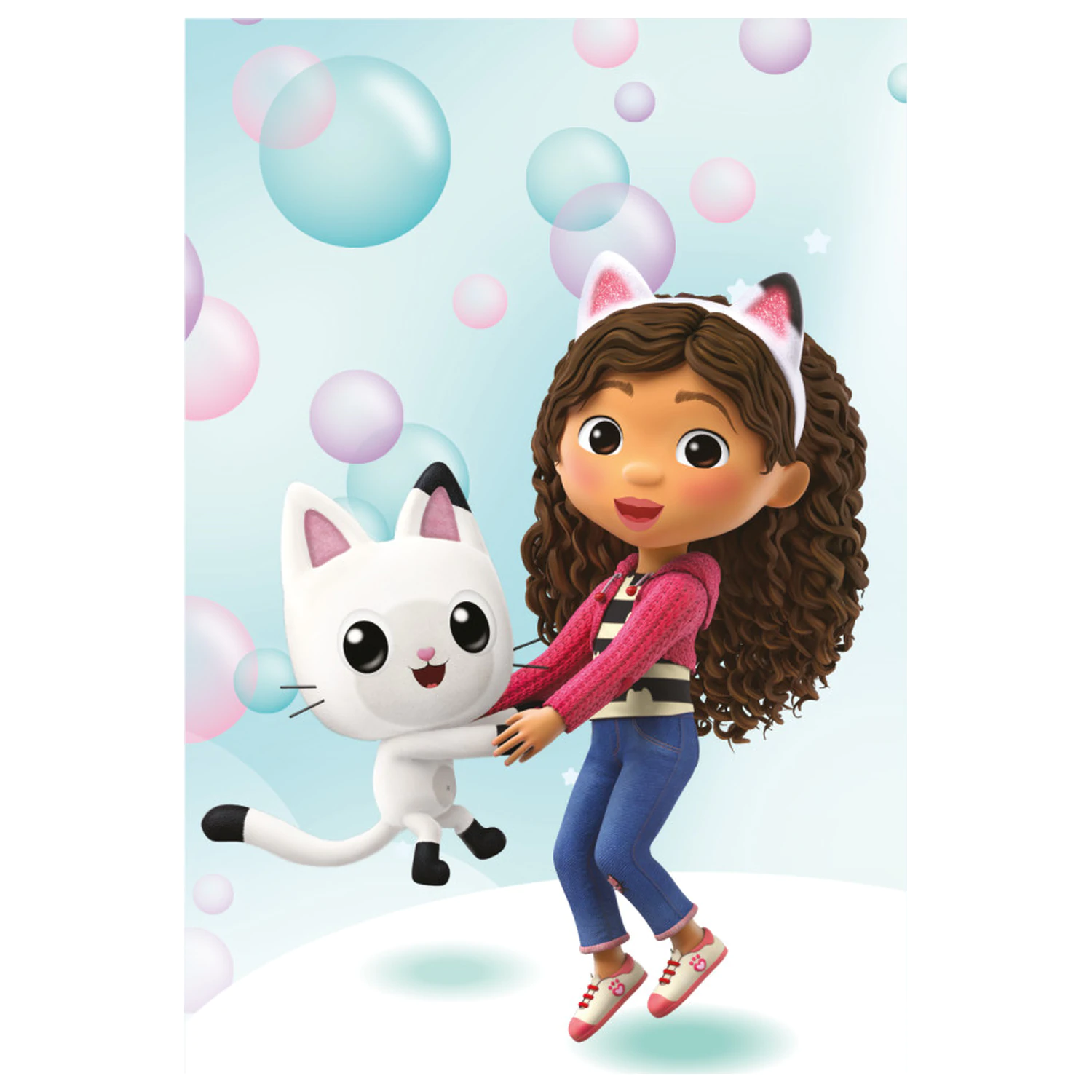 Gabi's Dollhouse Bubbles Hand Towel, Face Towel, Towel product photo