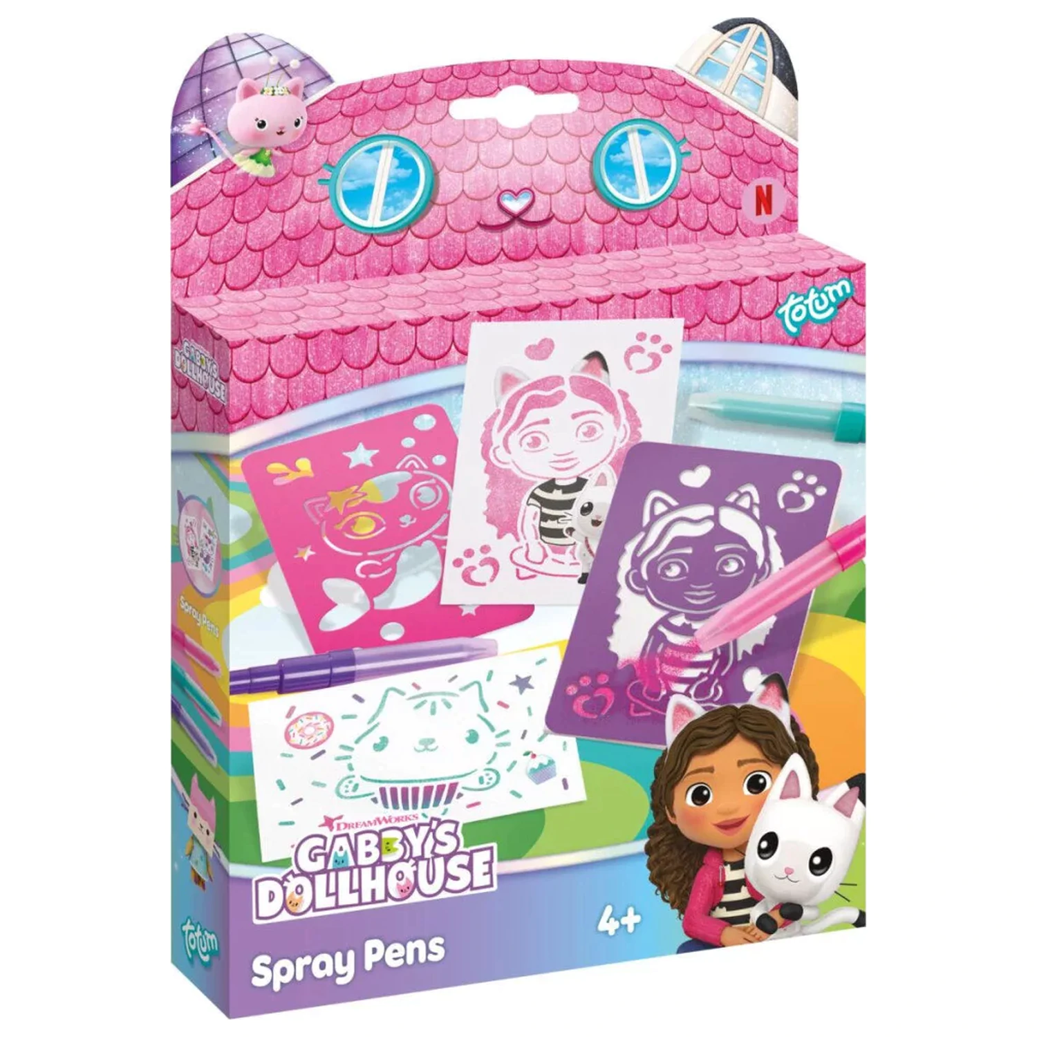 Gabi's Dollhouse Buddies Creative Set with Spray Pen product photo