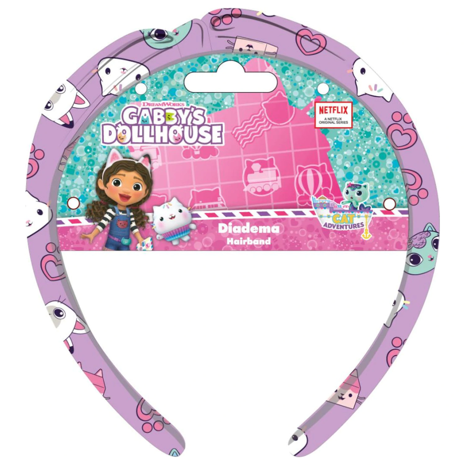 Gabi's Dollhouse Cat Adventures Headband product photo