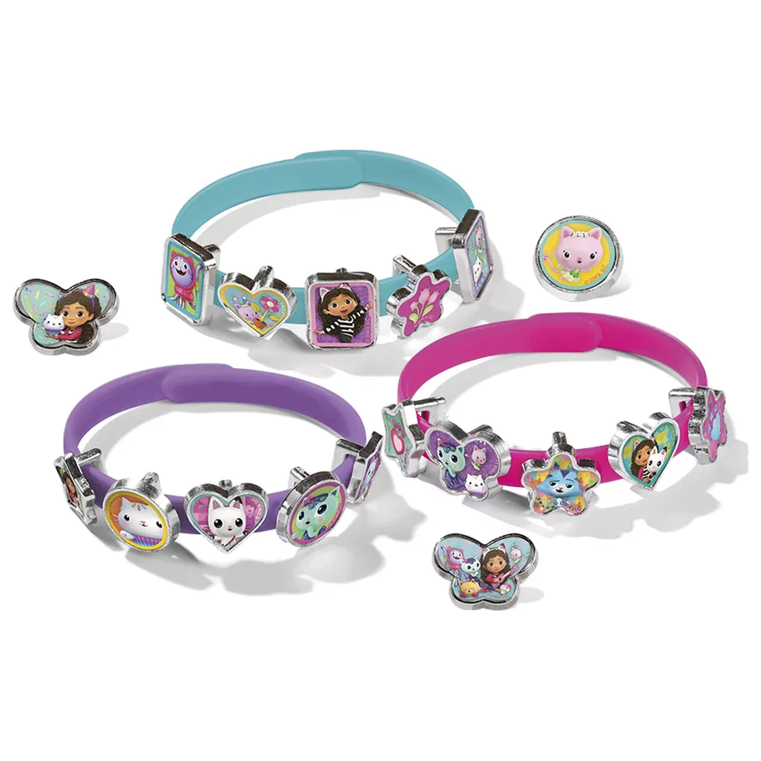 Gabi's Dollhouse Cats Bracelet Making Kit product photo