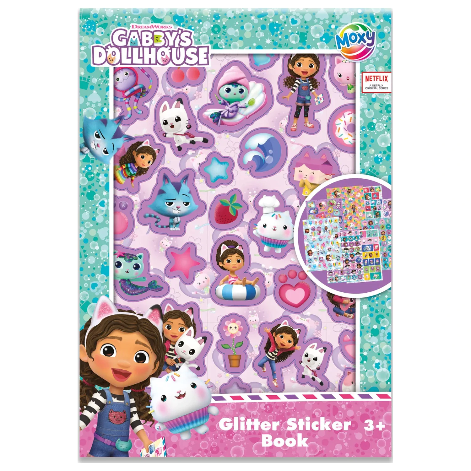 Gabi's Dollhouse Cats Sticker Pack 8 Sheets product photo