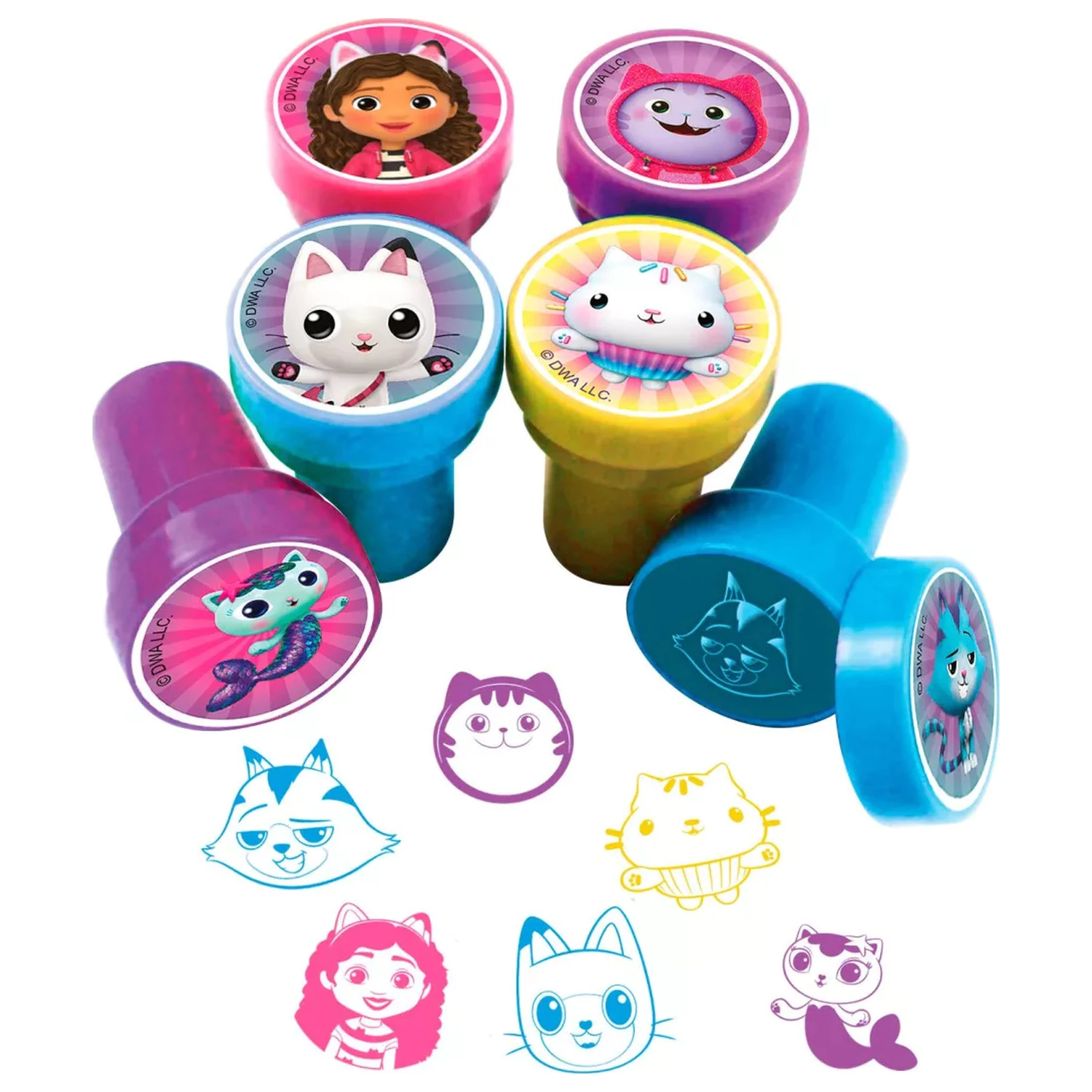 Gabi's Dollhouse Cats Printmaking Set 12-piece product photo