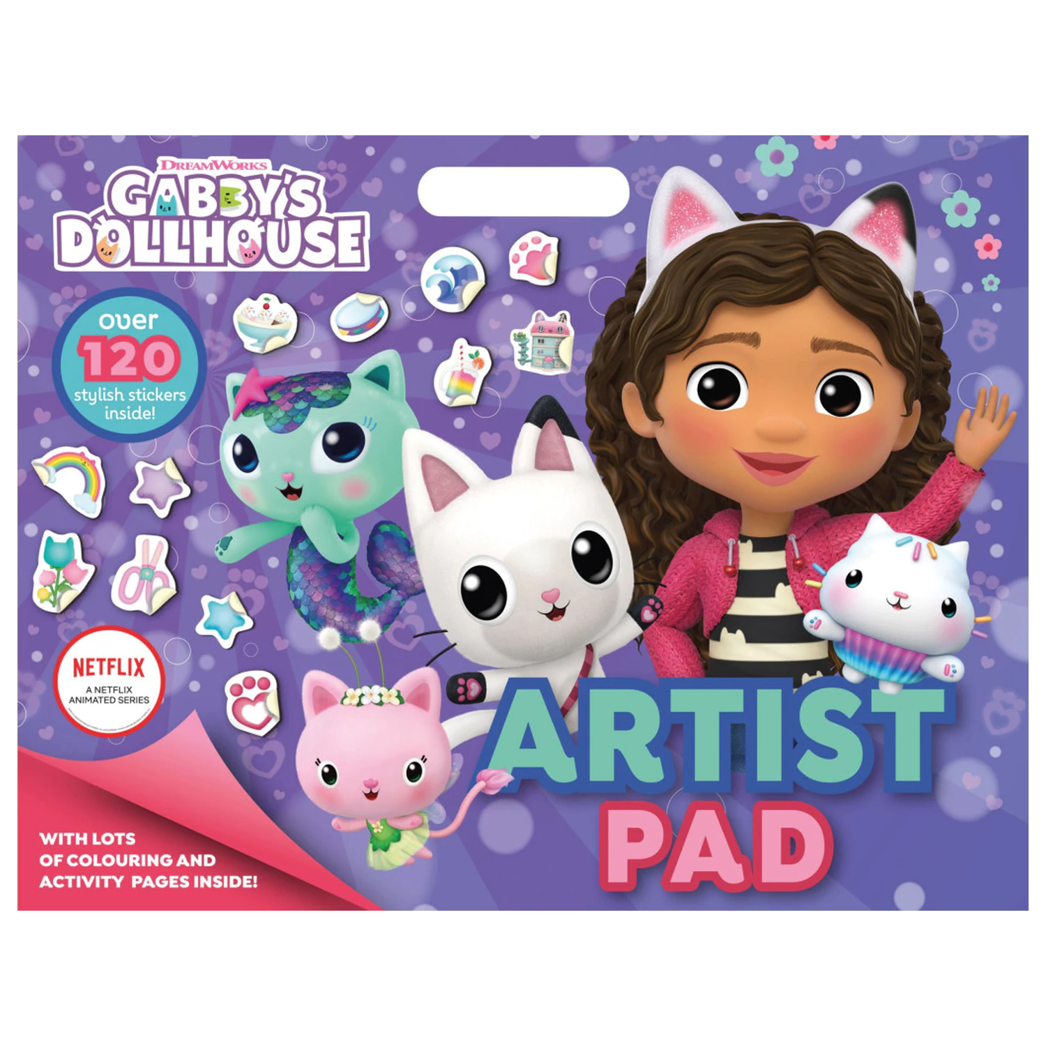 Gabi's Dollhouse Cats Coloring and Activity Set product photo