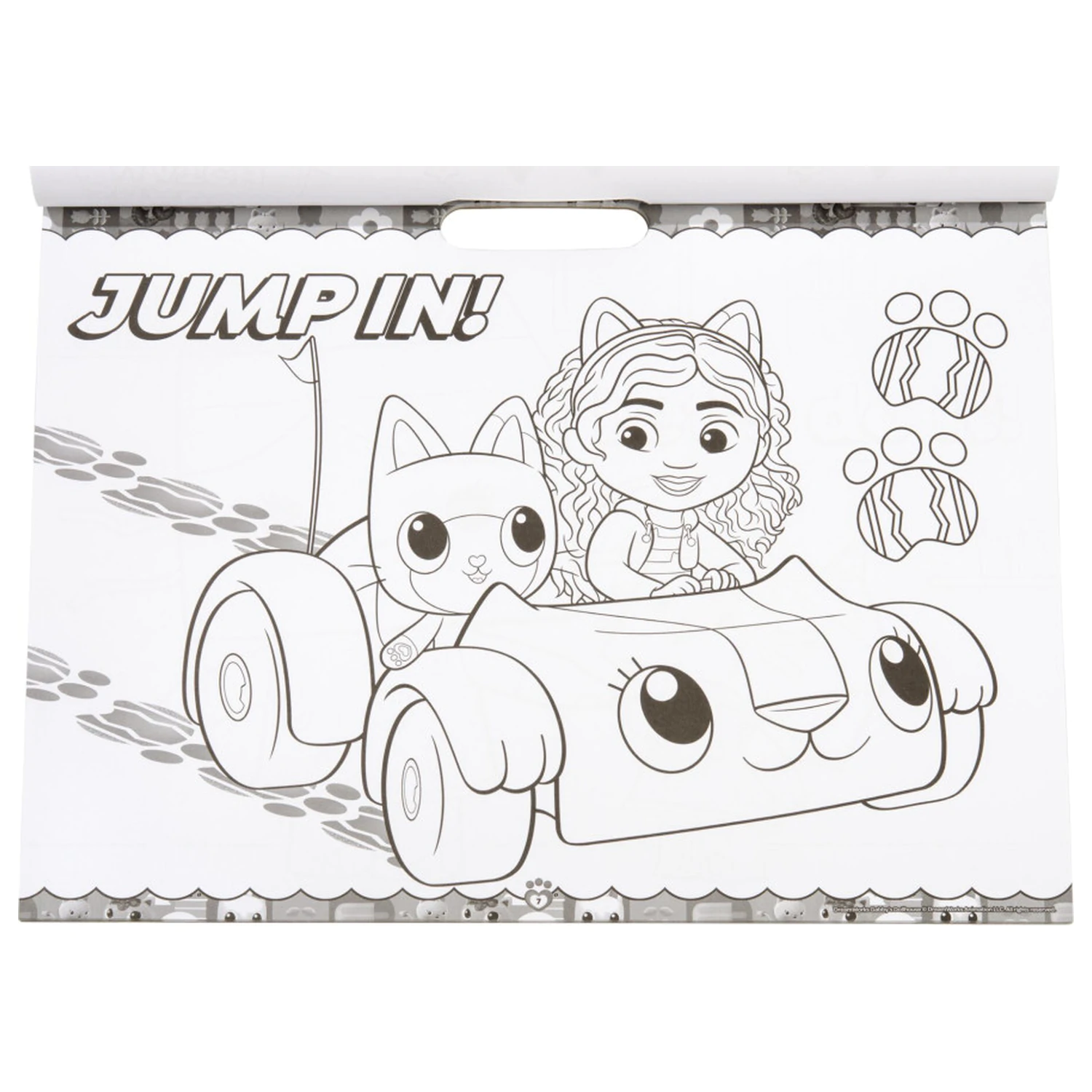 Gabi's Dollhouse Cats Coloring and Activity Set product photo