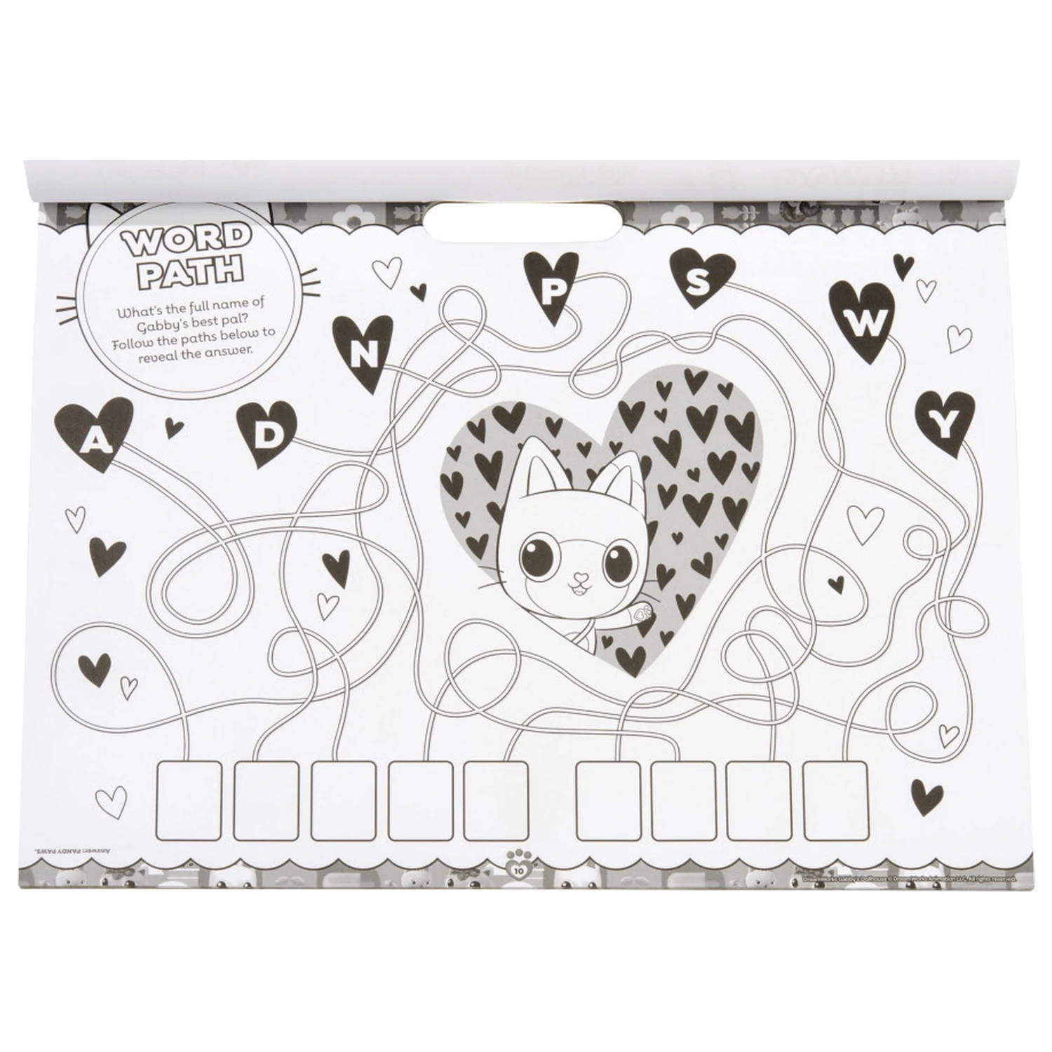 Gabi's Dollhouse Cats Coloring and Activity Set product photo