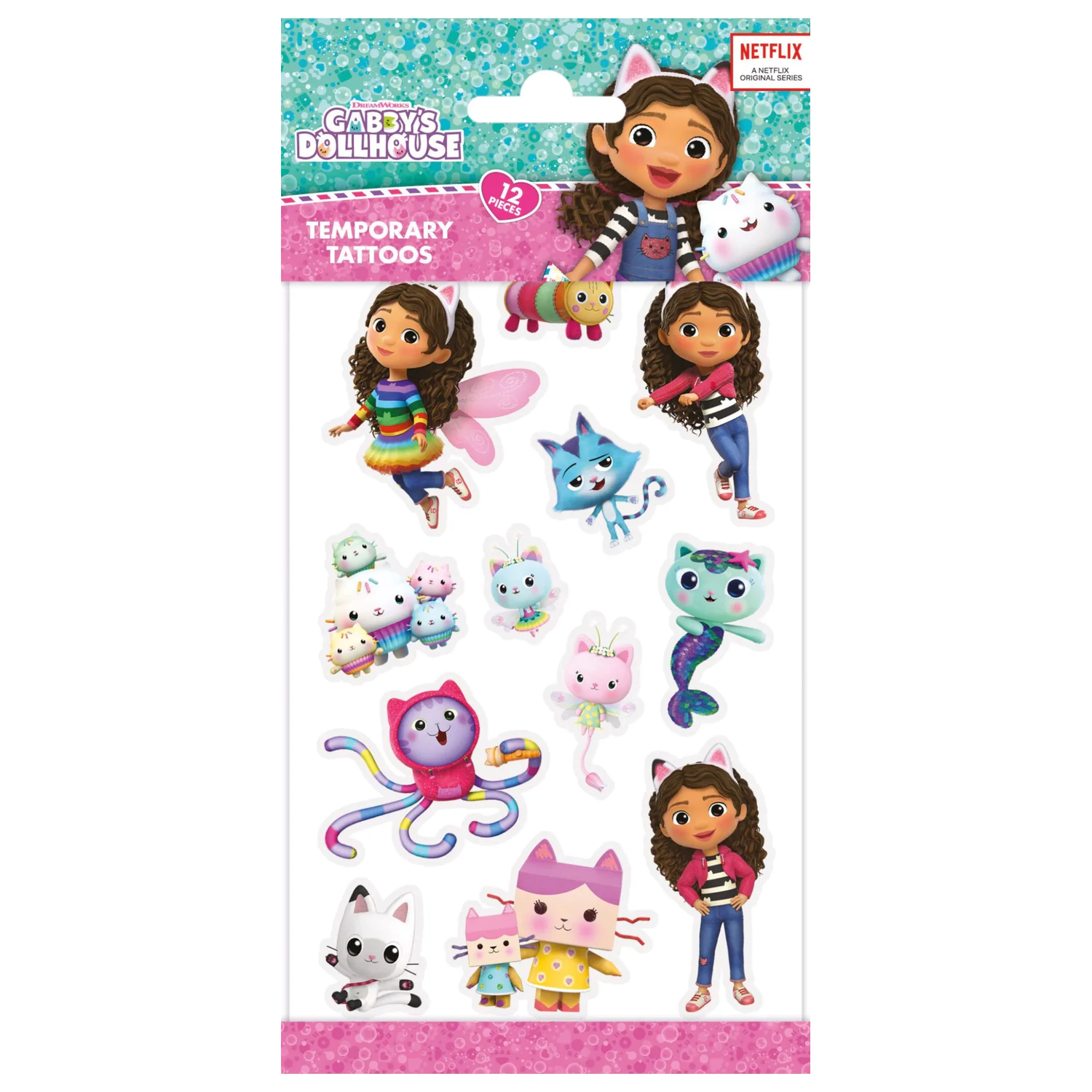 Gabi Dollhouse Cats Tattoo 12-piece product photo