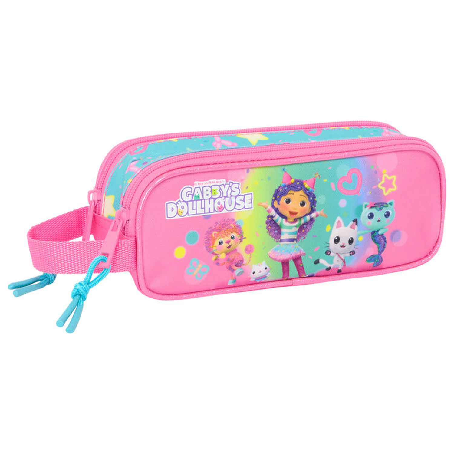 Gabbys Dollhouse Confetti double pencil case product photo