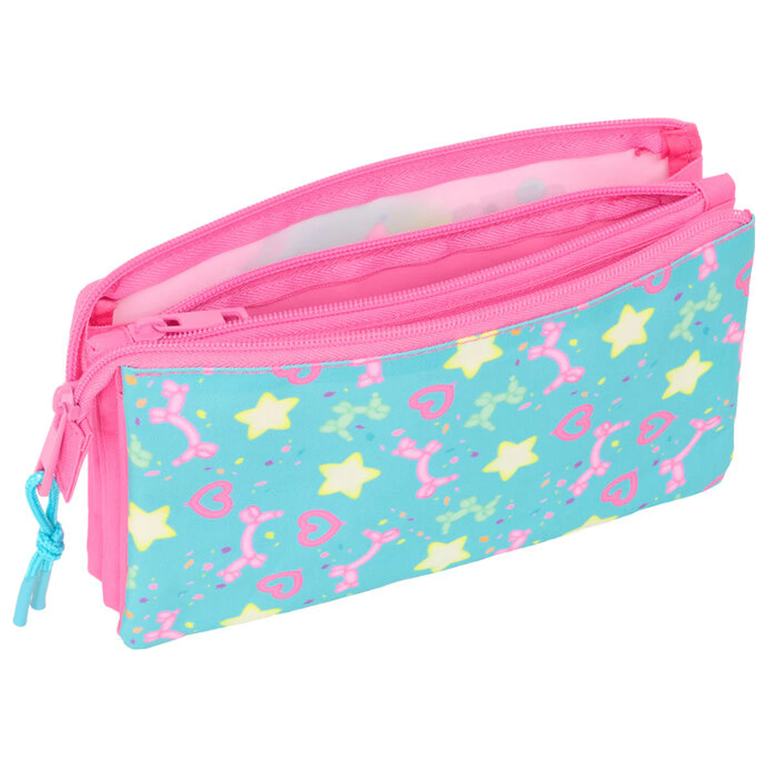 Gabbys Dollhouse Confetti triple pencil case product photo