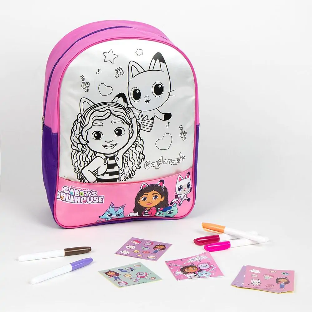Gabbys Doll House DIY backpack set product photo