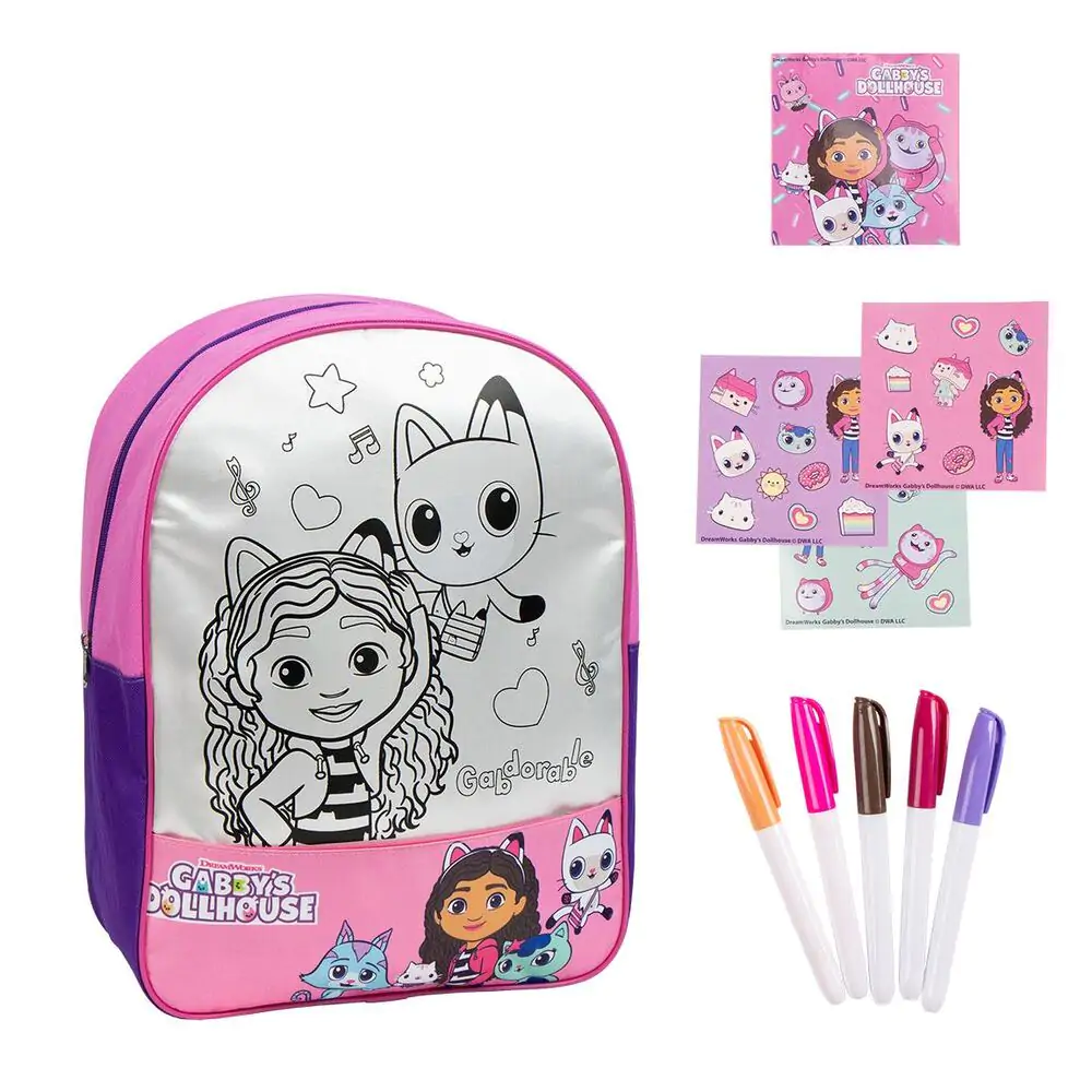 Gabbys Doll House DIY backpack set product photo
