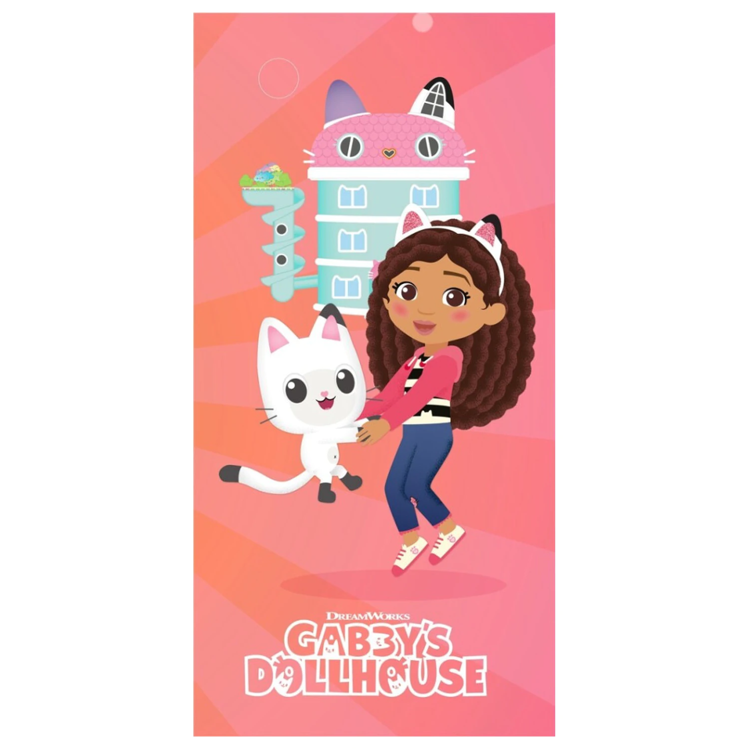 Gabi's Dollhouse Dream House towel product photo