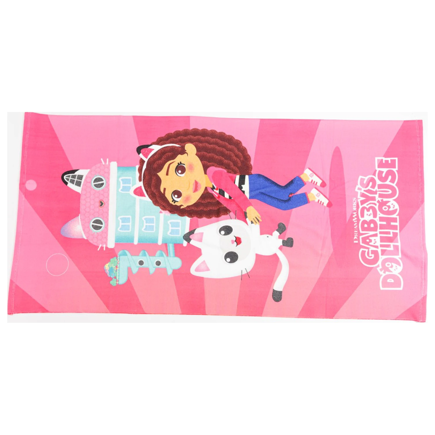 Gabi's Dollhouse Dream House towel product photo