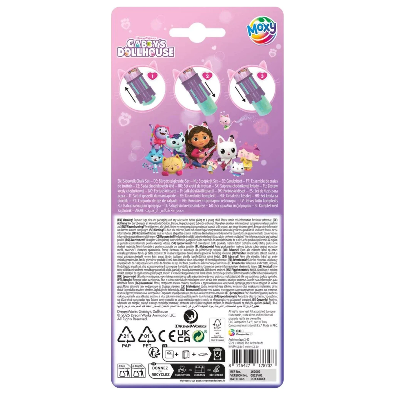 Gabi Dollhouse Friends Chalk Set product photo