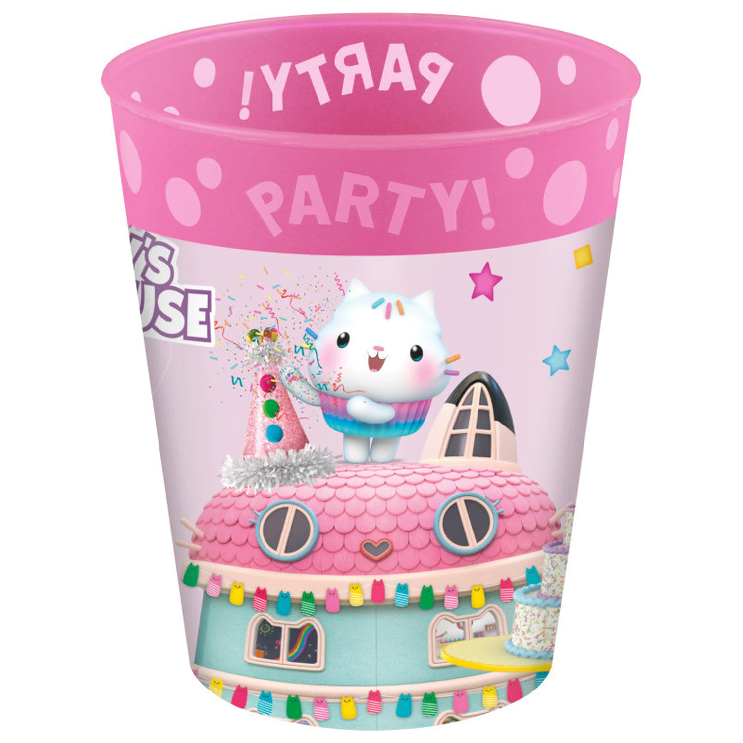 Gabby's Dollhouse Friends Micro Premium Plastic Cup 250 ml product photo