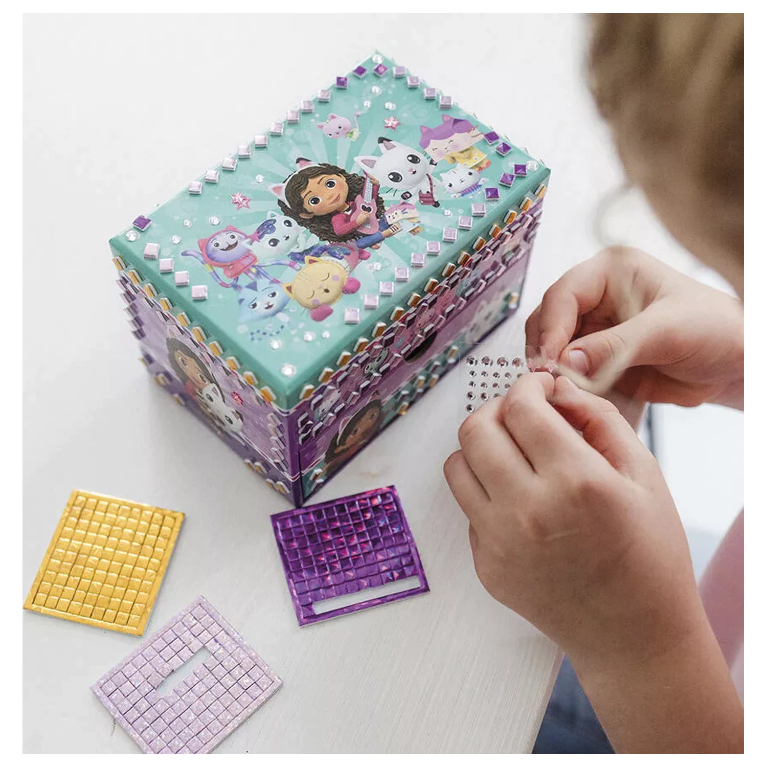 Gabi Dollhouse Friends Mosaic Jewelry Box product photo