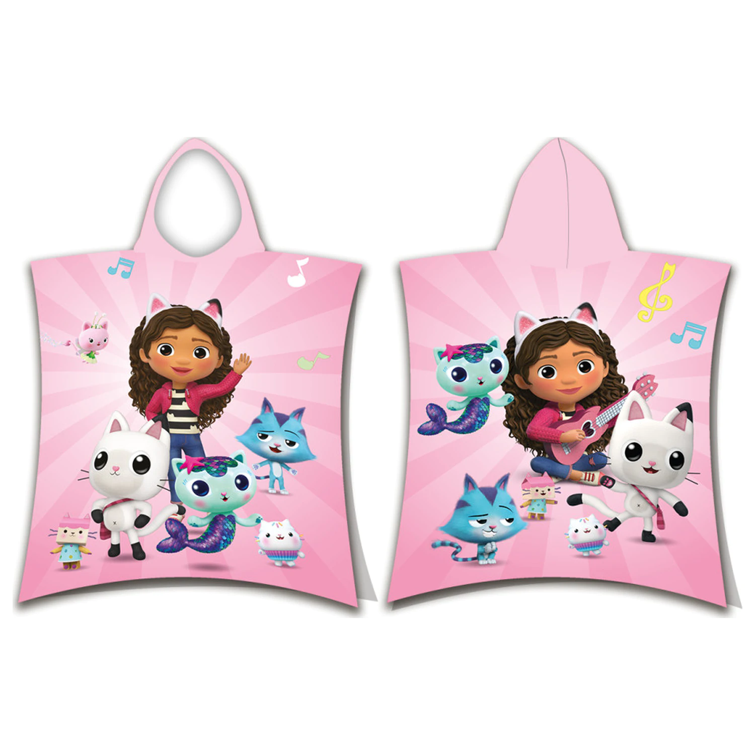 Gabi Dollhouse Guitar Beach Towel Poncho product photo