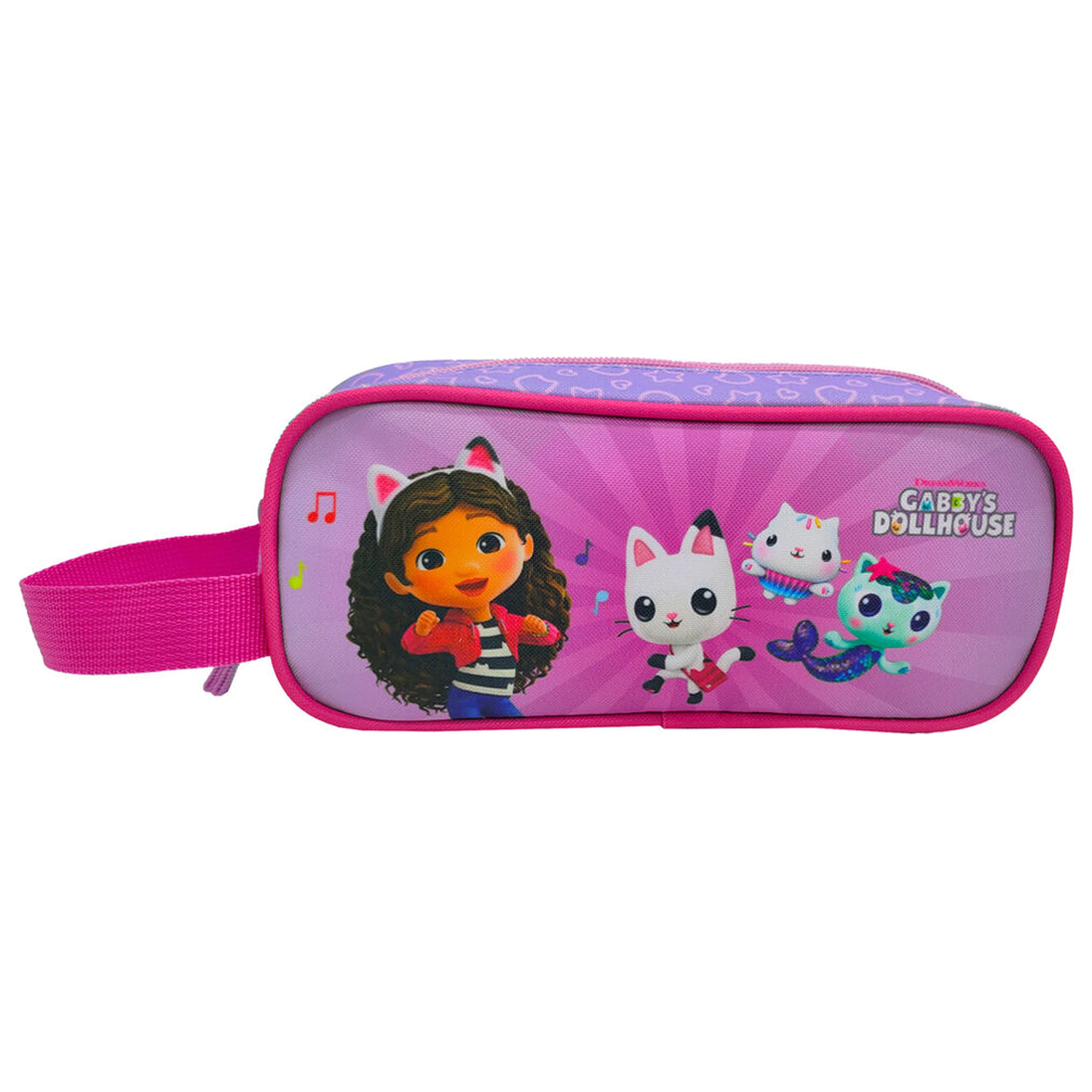 Gabbys Dollhouse Trolley set + pencil case + lunch bag product photo