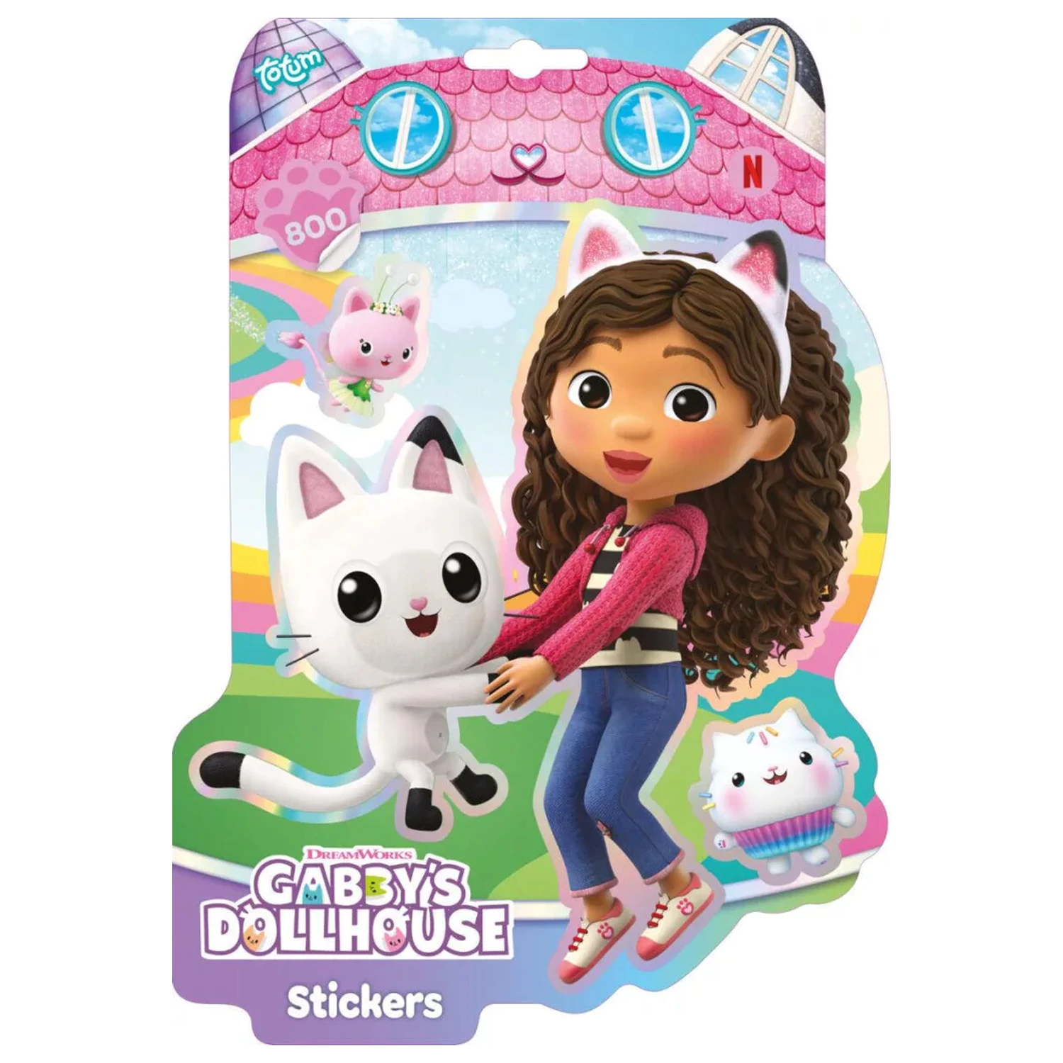 Gabi Dollhouse Happy Shape A4 Sticker Album product photo