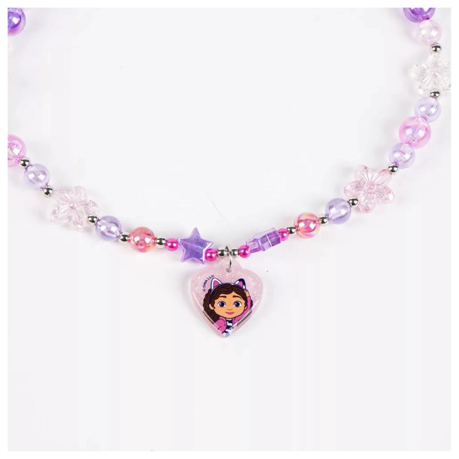 Gabi Dollhouse Heart Beaded Necklace product photo