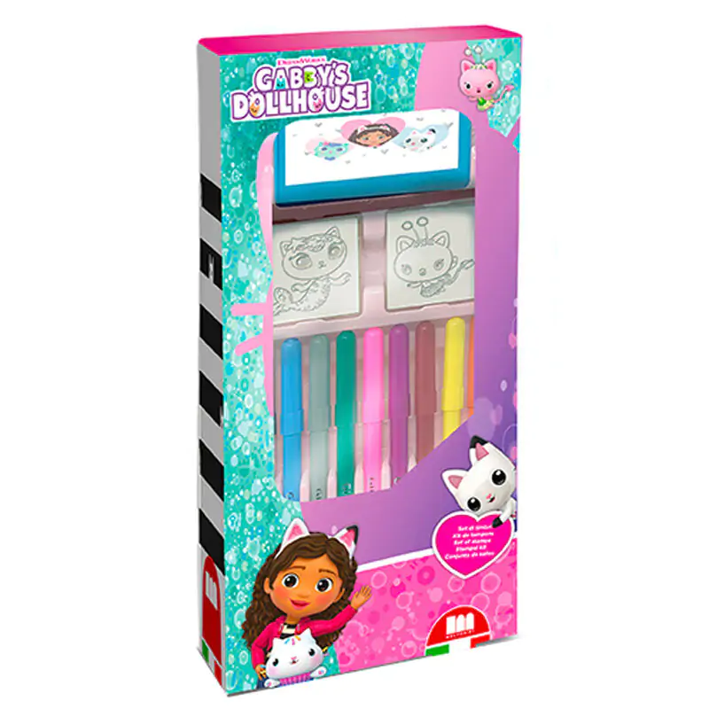 Gabbys Dollhouse house stationery blister pack 13pcs product photo