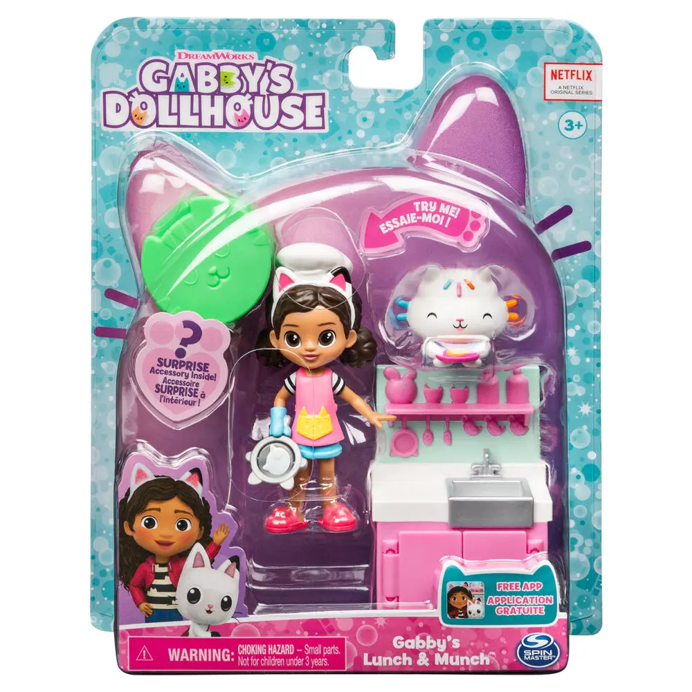 Gabbys Dollhouse Lunch and Munch playset product photo