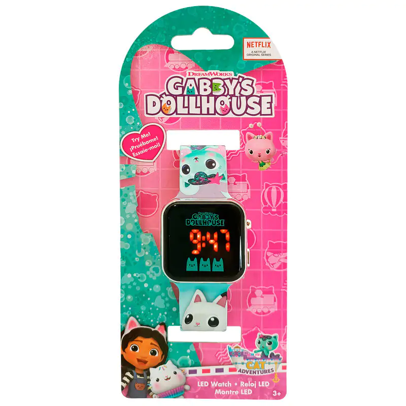 Gabbys Dollhouse led watch termékfotó