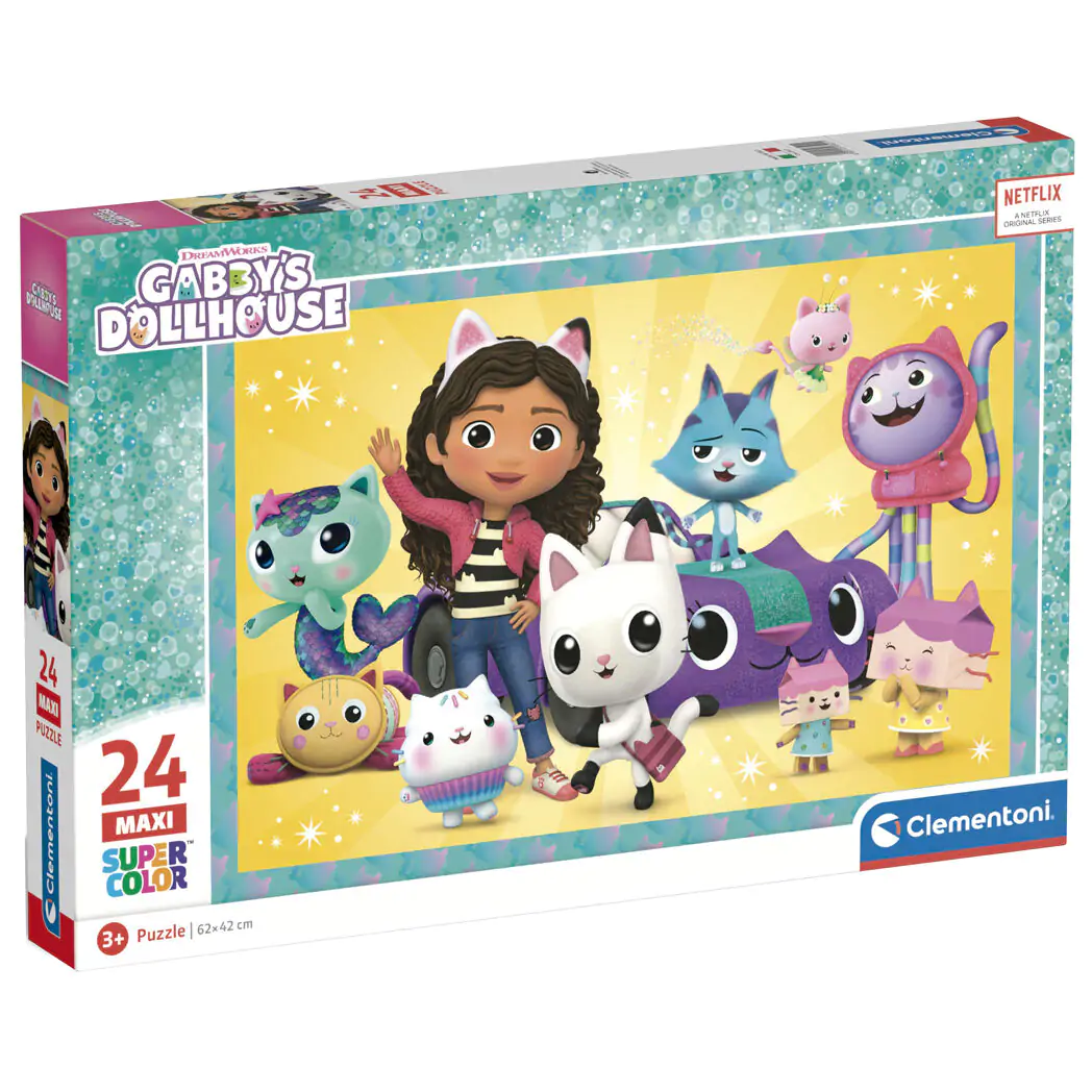 Gabbys Dollhouse maxi puzzle 24pcs product photo