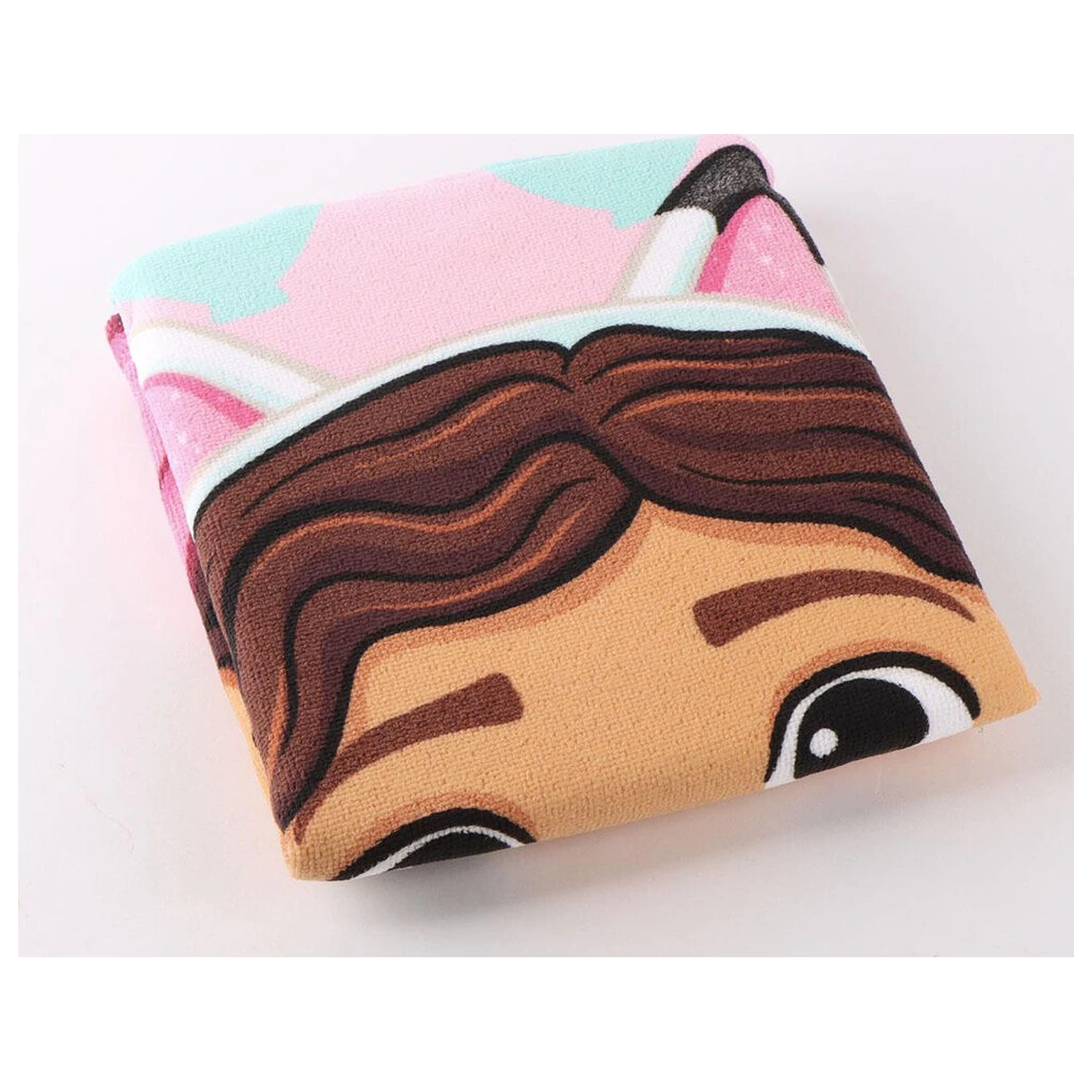 Gabbys Dollhouse microfibre poncho beach towel product photo