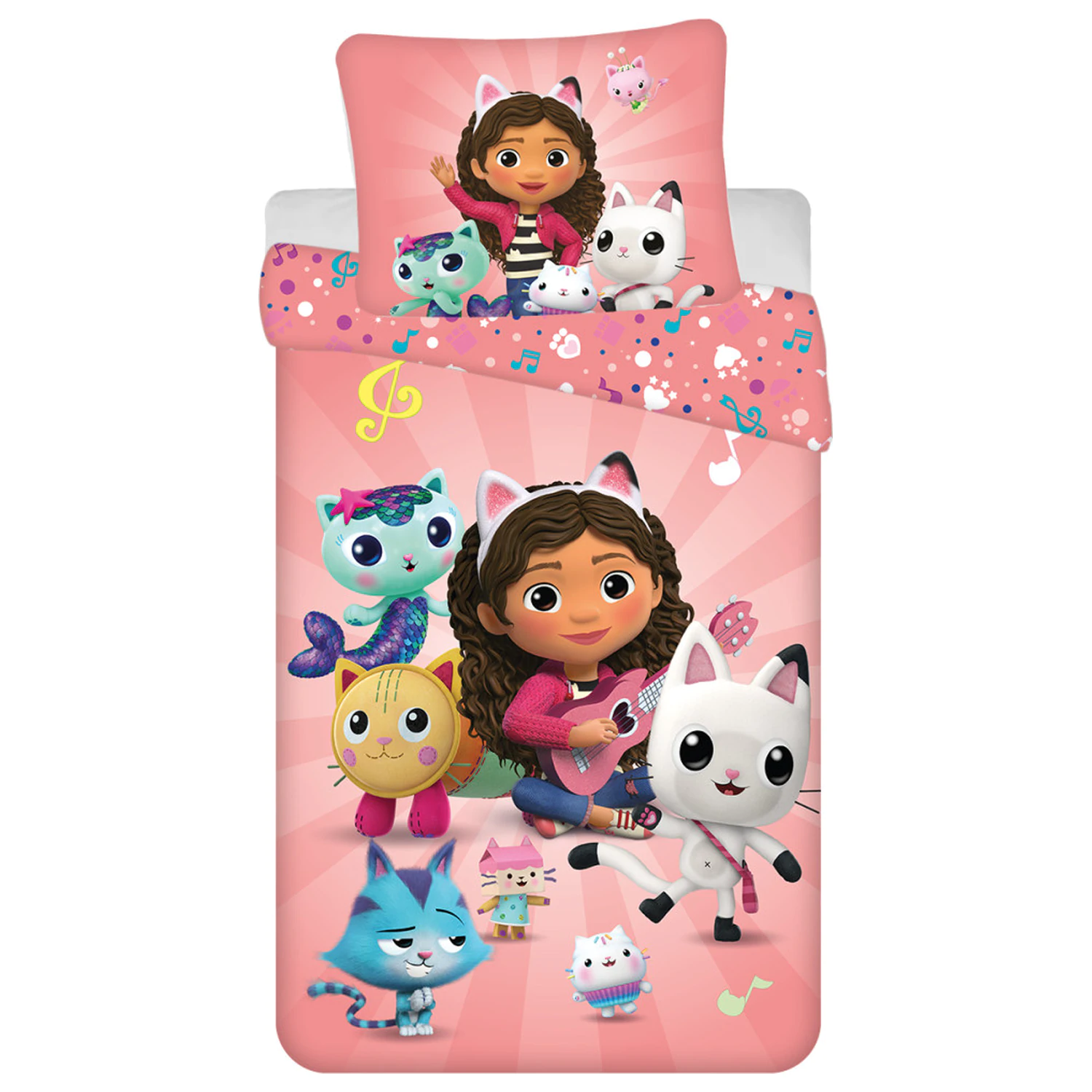 Gabby's Dollhouse Peaceful Duvet Cover product photo