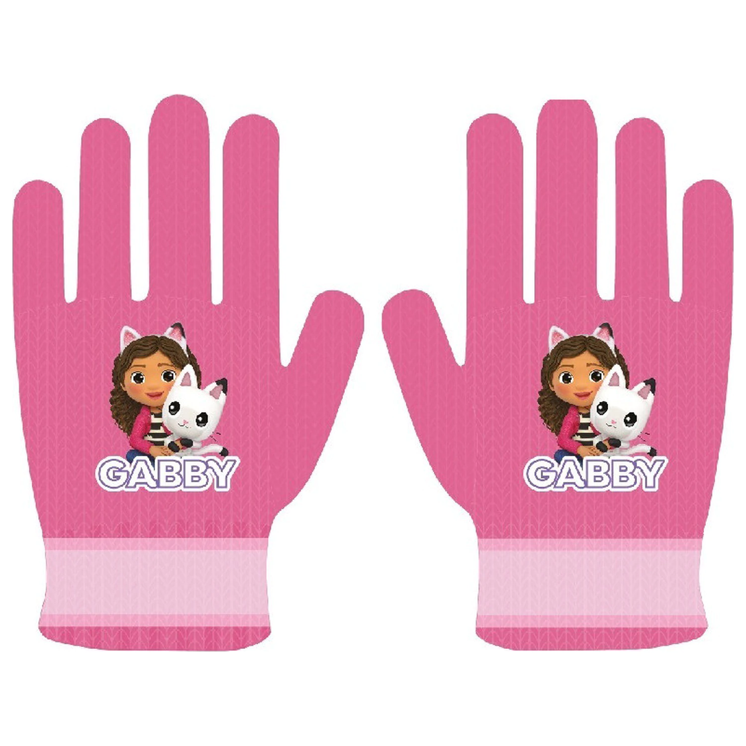 Gabi's Dollhouse Pink Kids Gloves product photo