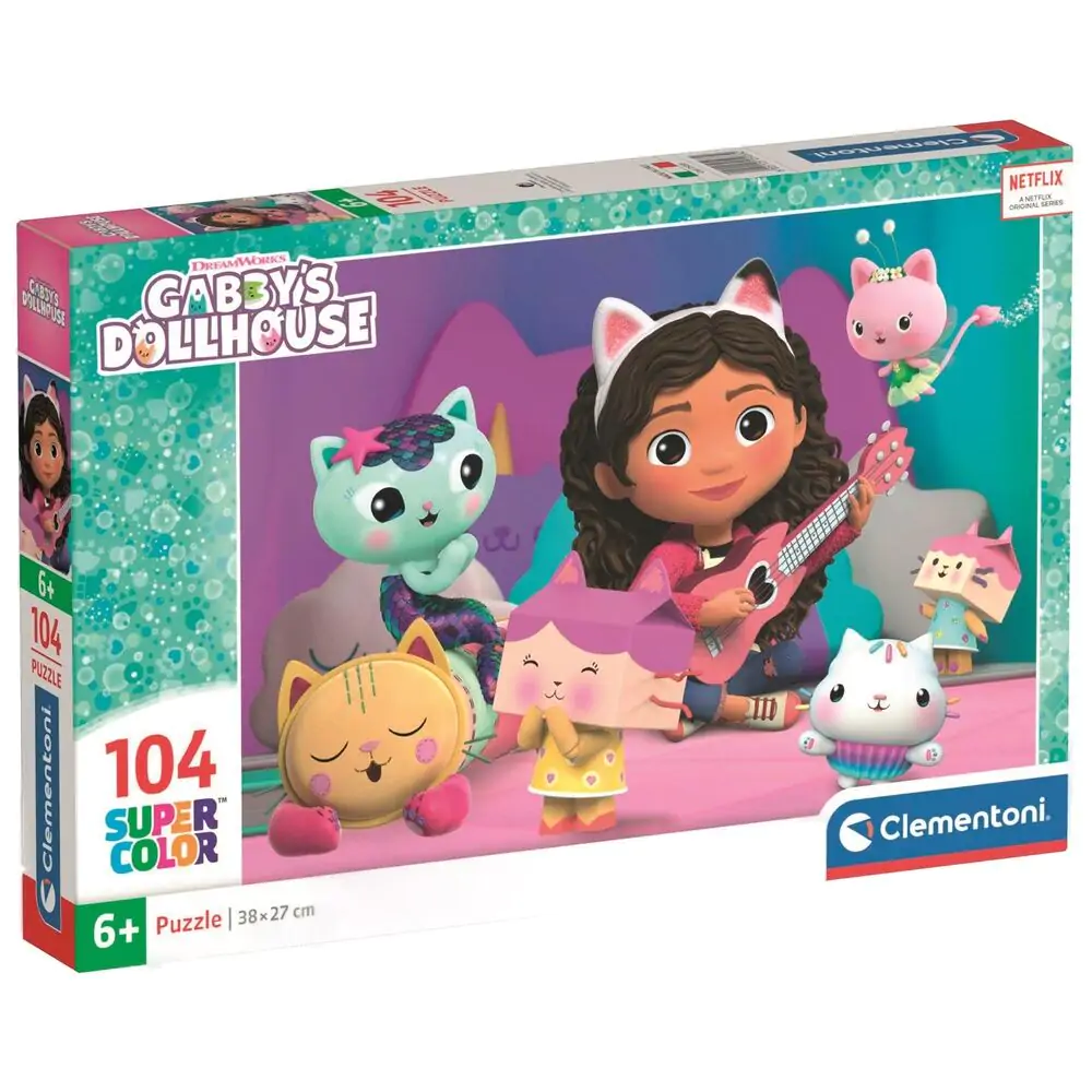 Gabbys Dollshouse puzzle 104pcs product photo