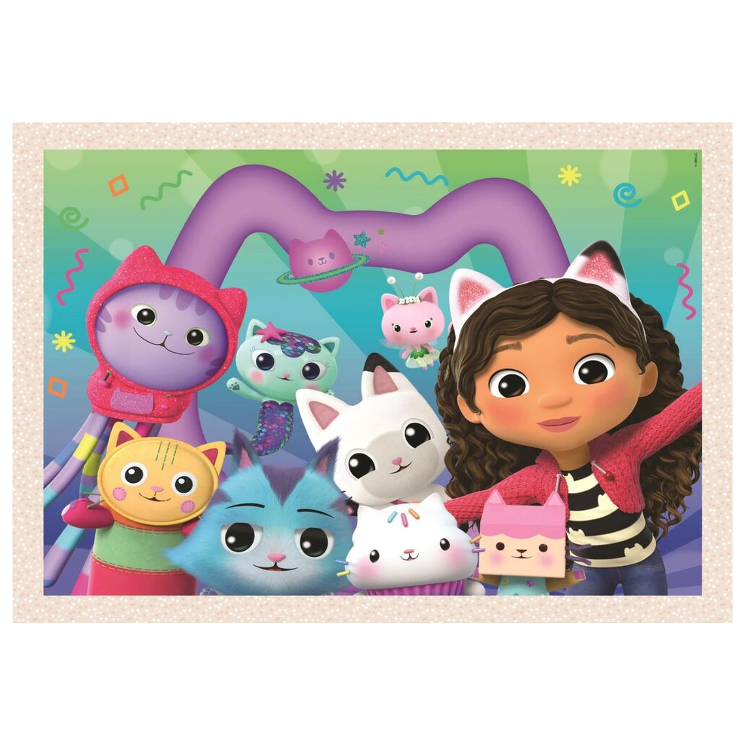 Gabbys Dollhouse puzzle 12-16-20-24pcs product photo