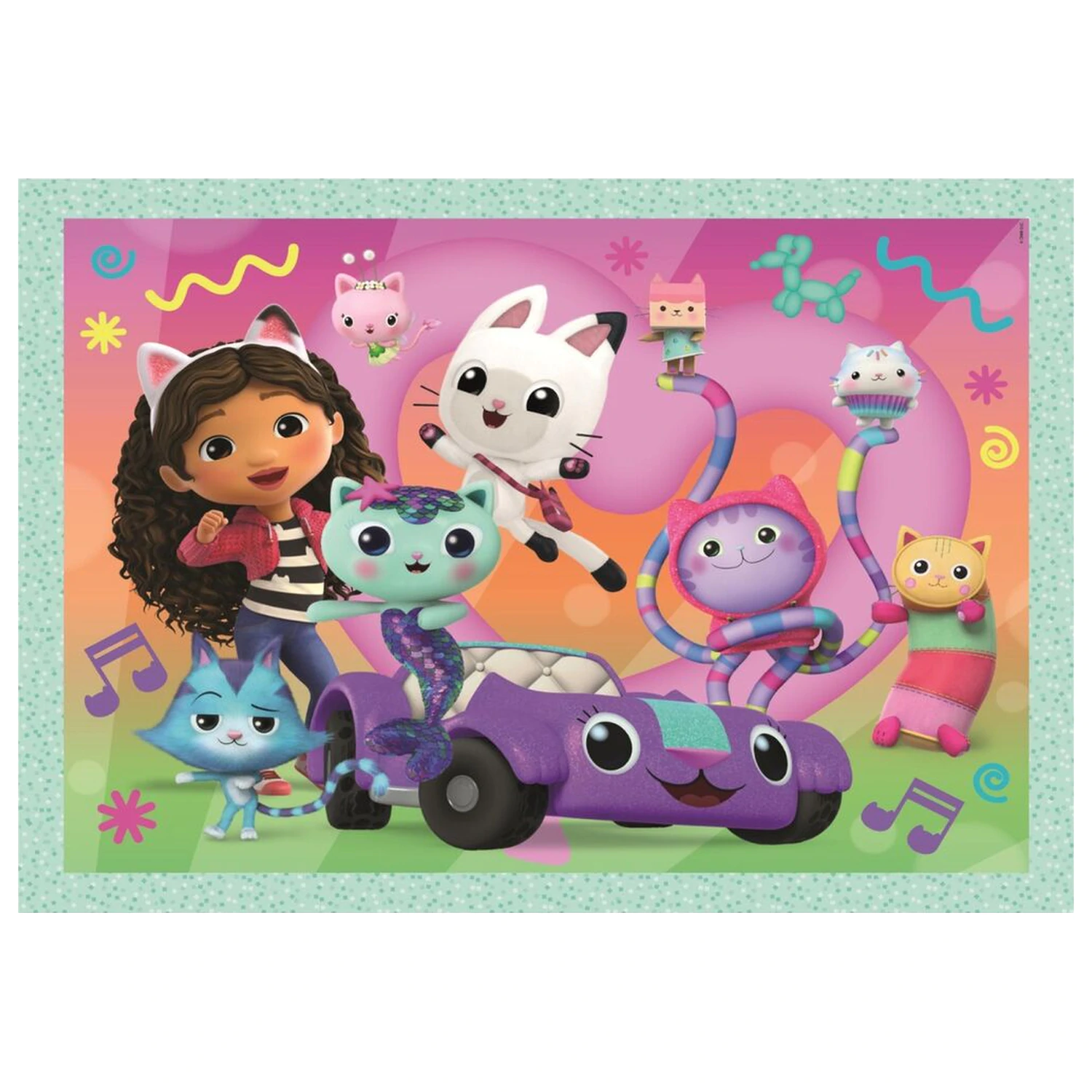 Gabbys Dollhouse puzzle 12-16-20-24pcs product photo