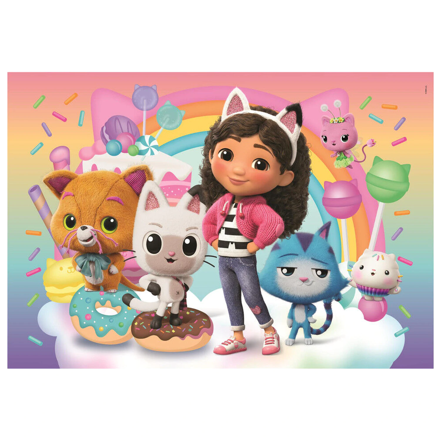 Gabbys Dollhouse puzzle 2x20pcs product photo