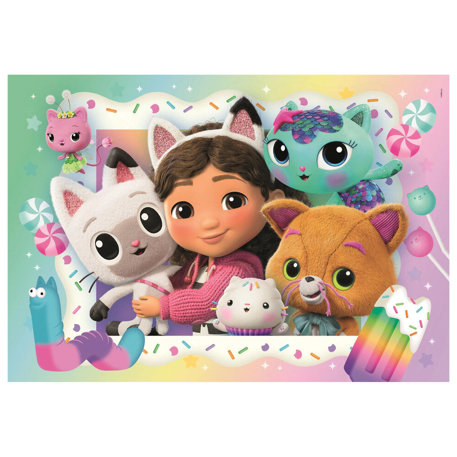 Gabbys Dollhouse puzzle 2x20pcs product photo