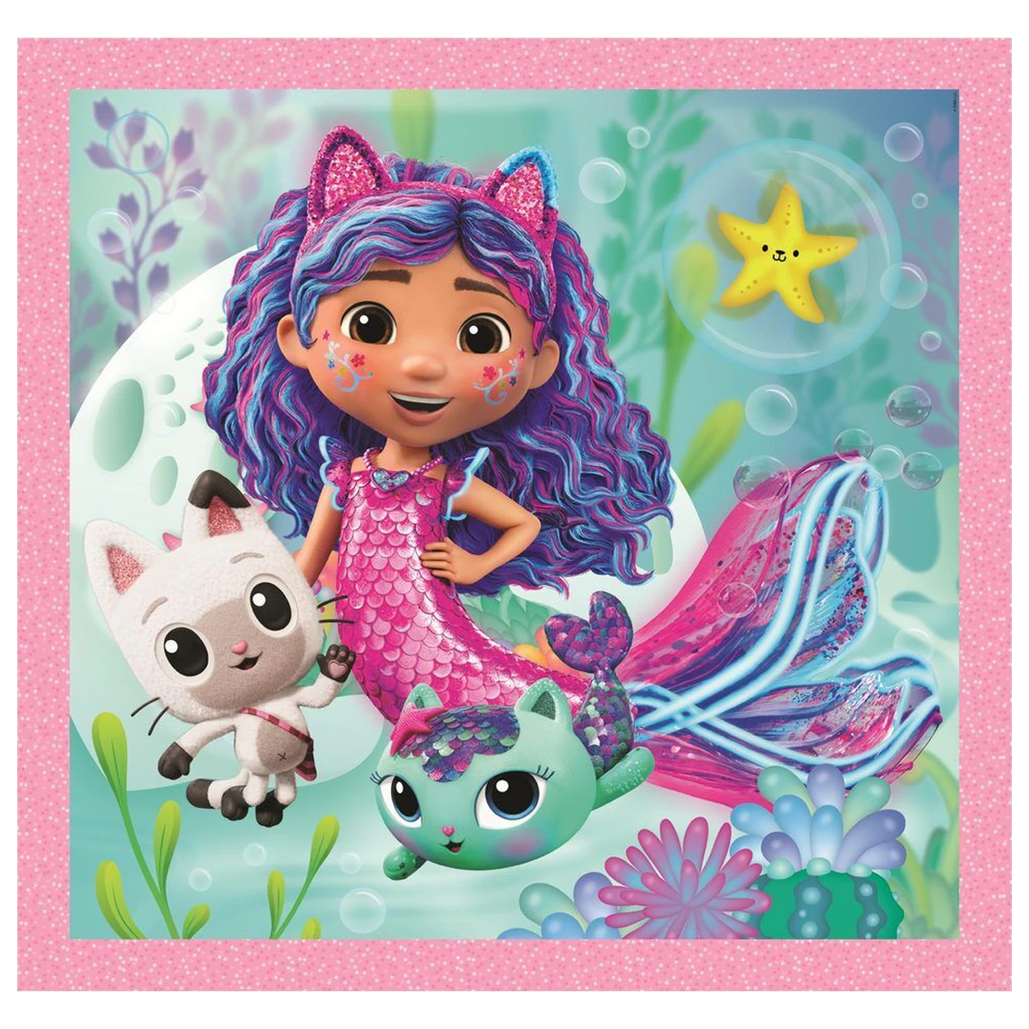 Gabbys Dollhouse puzzle 3x48pcs product photo