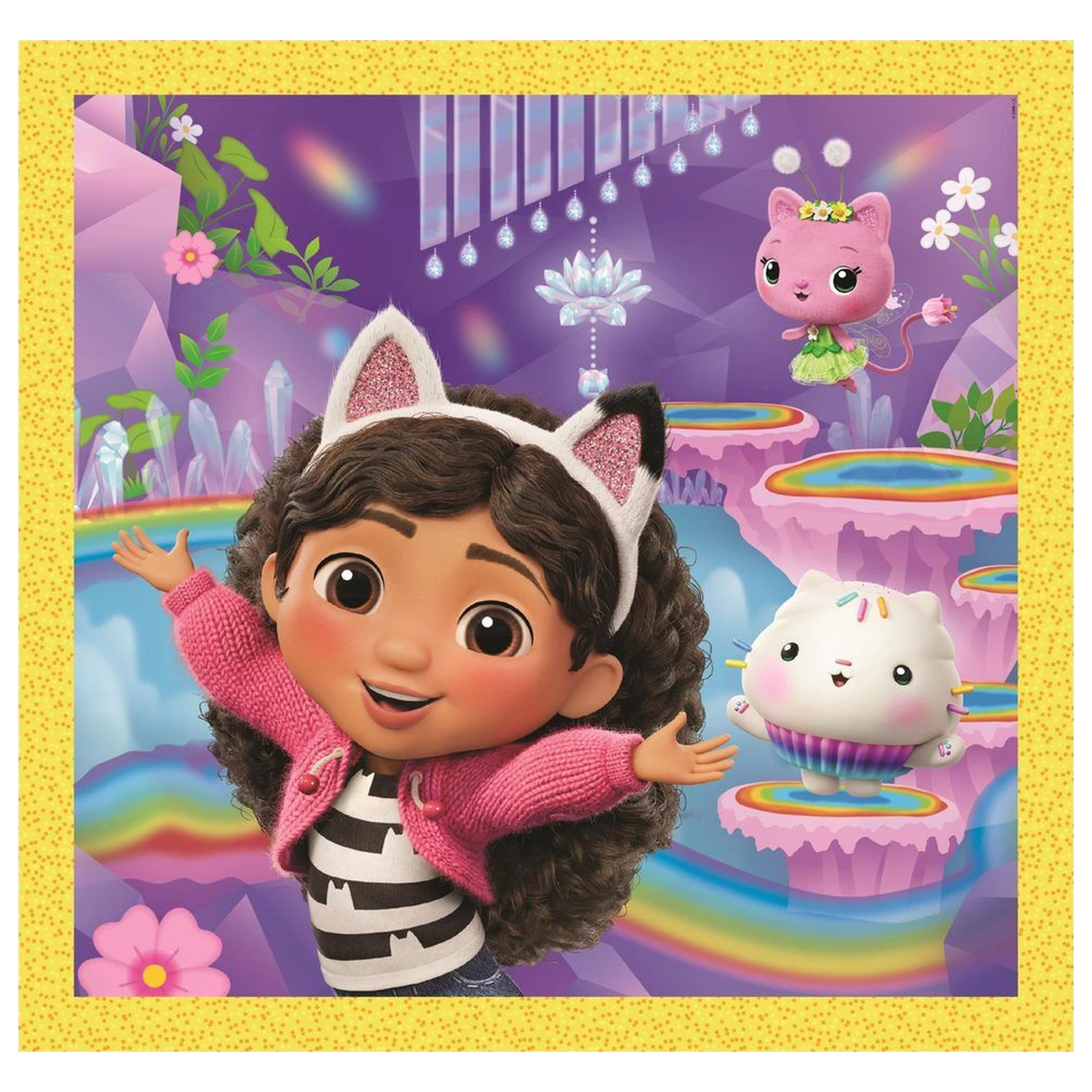 Gabbys Dollhouse puzzle 3x48pcs product photo