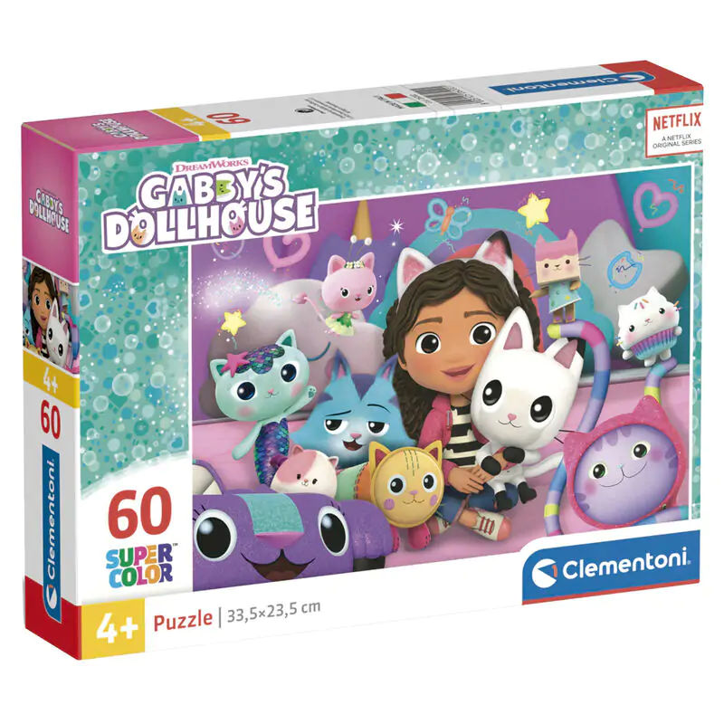 Gabbys Dollhouse puzzle 60pcs product photo