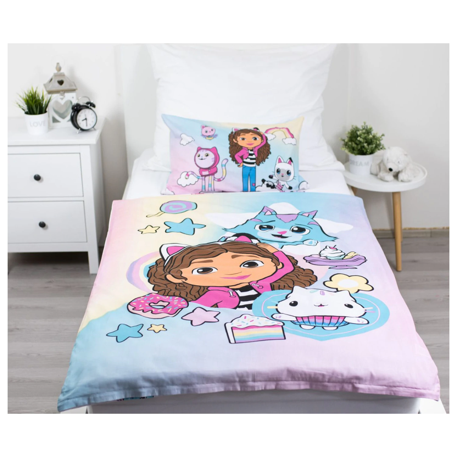 Gabi's Dollhouse Sugar Dream Kids' and Preschool Duvet Cover product photo