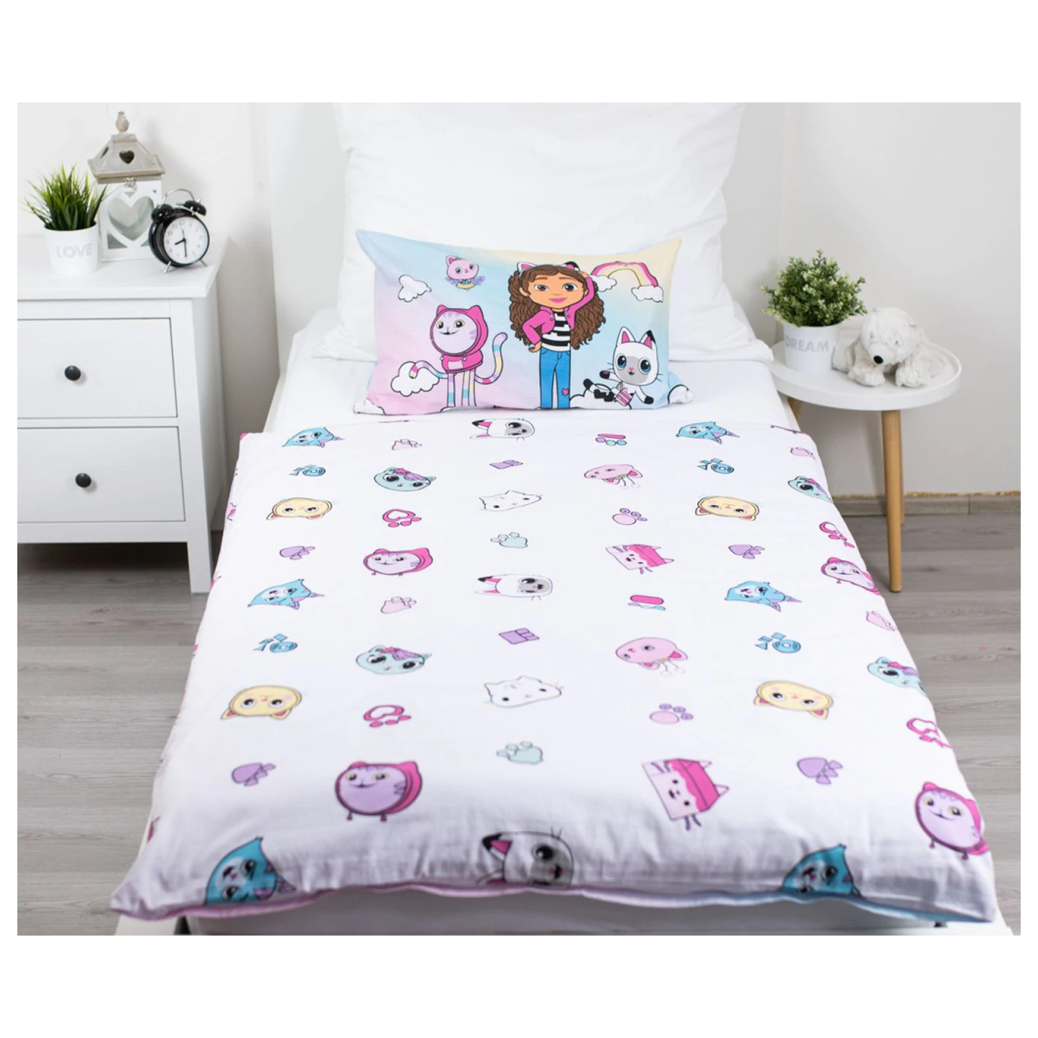 Gabi's Dollhouse Sugar Dream Kids' and Preschool Duvet Cover product photo