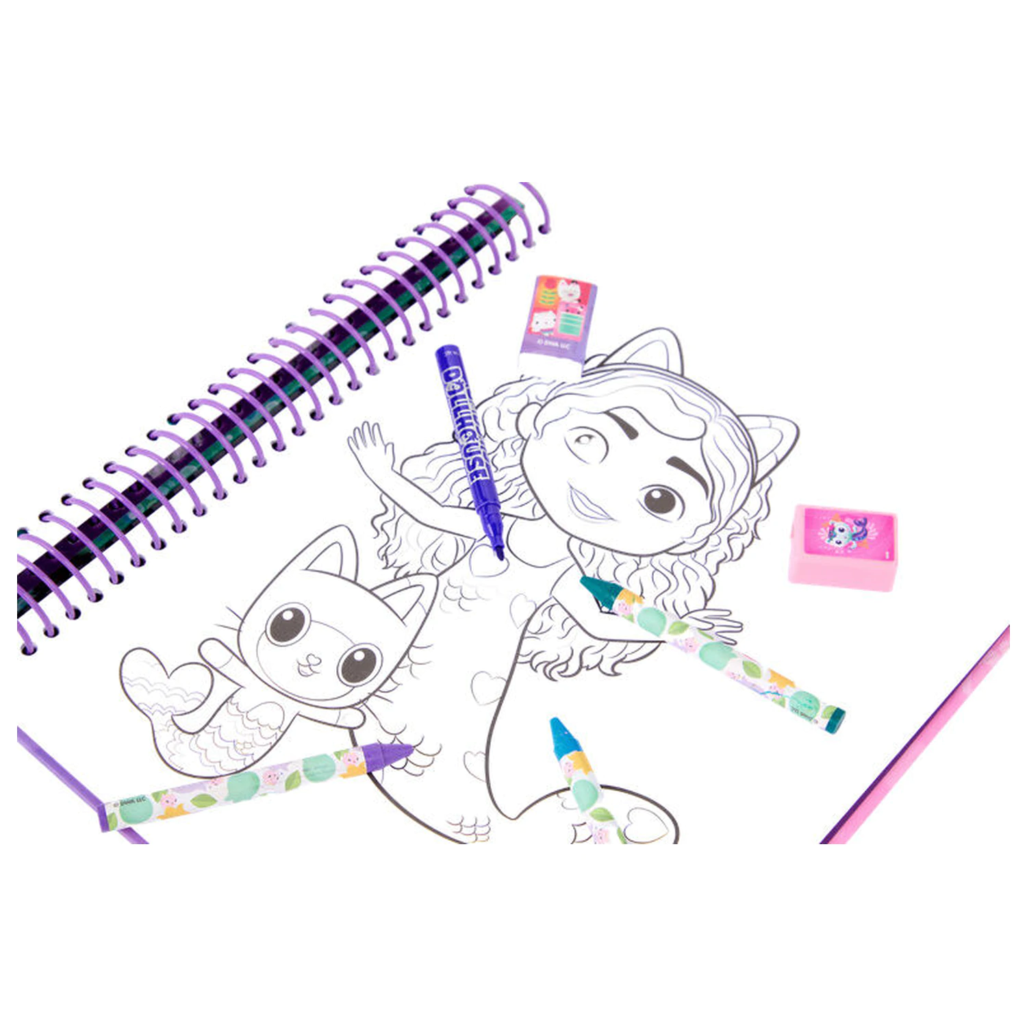 Gabbys Dollhouse Drawing and activity book product photo