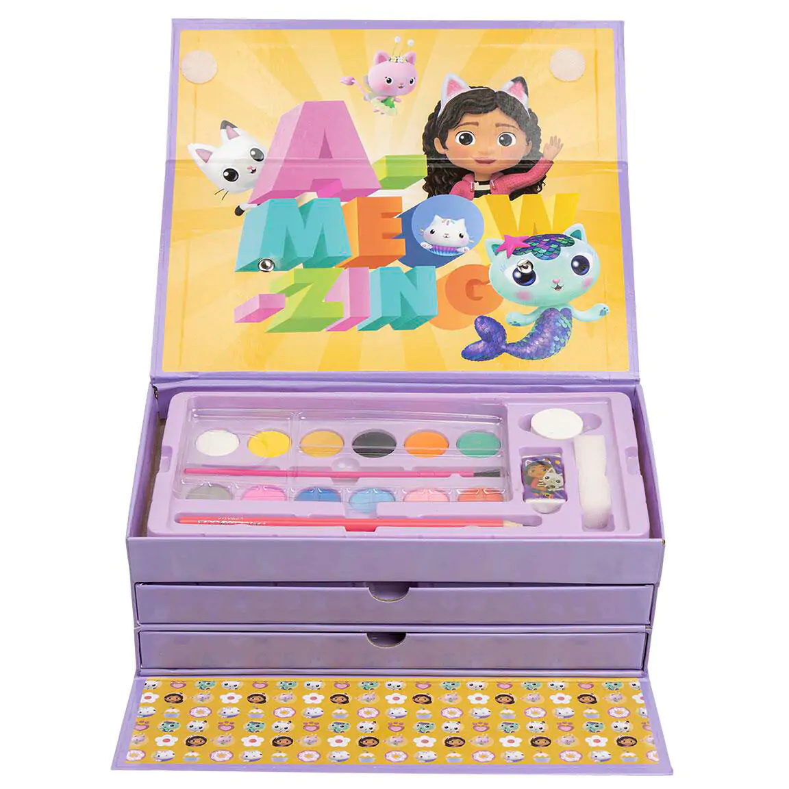 Gabbys Dolls House Colouring stationery case product photo