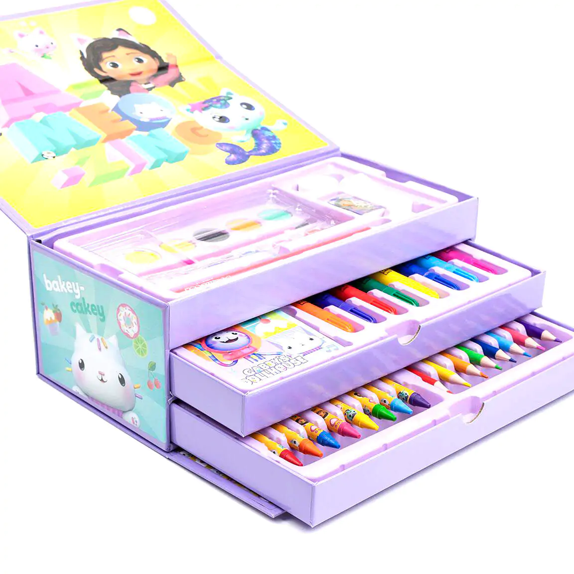 Gabbys Dolls House Colouring stationery case product photo