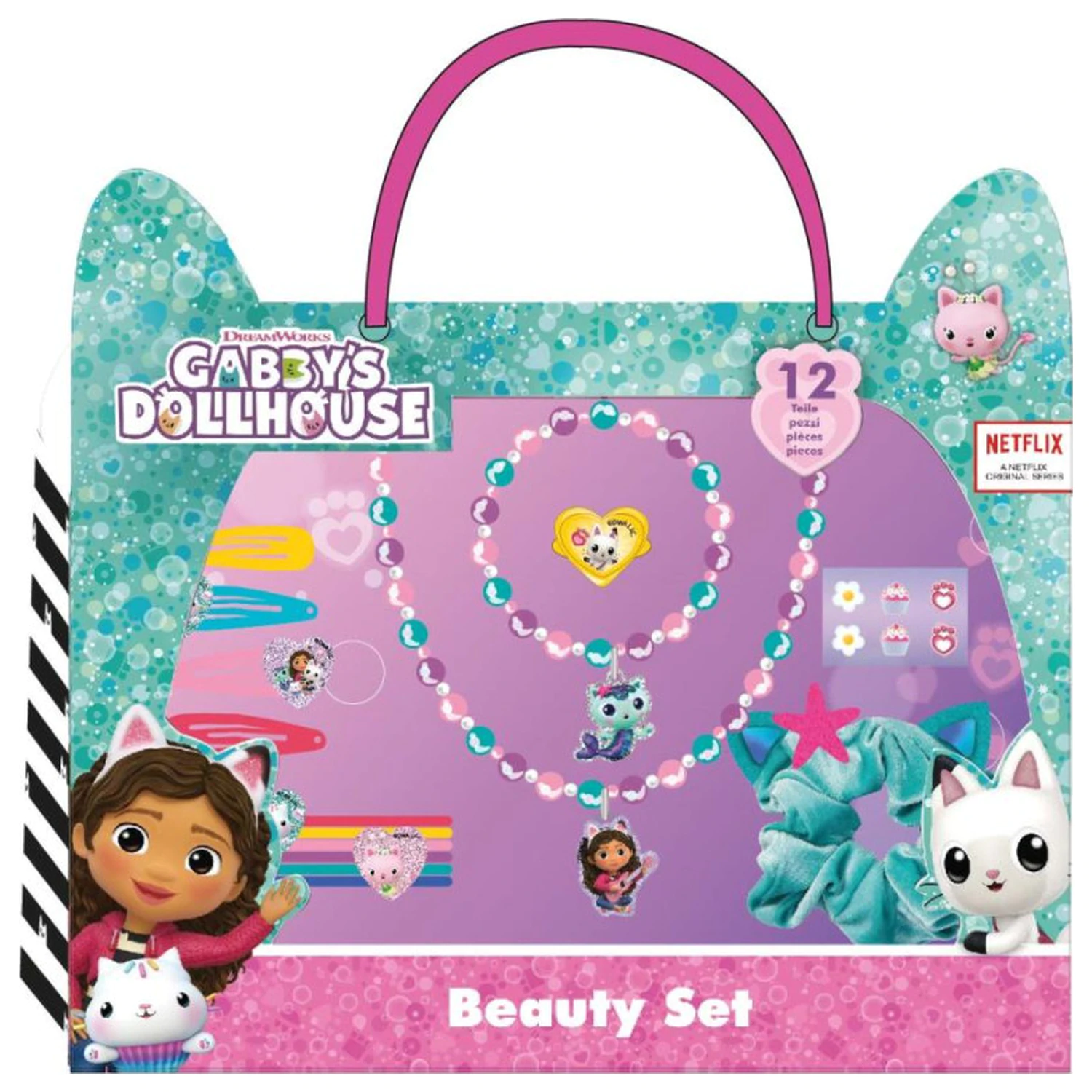 Gabi's Dollhouse Team Hair Accessory and Jewelry Set 15 pcs product photo