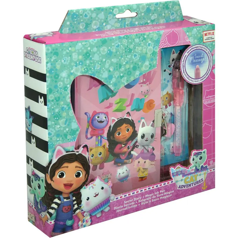 Gabbys Dollhouse secret diary + magic pen product photo