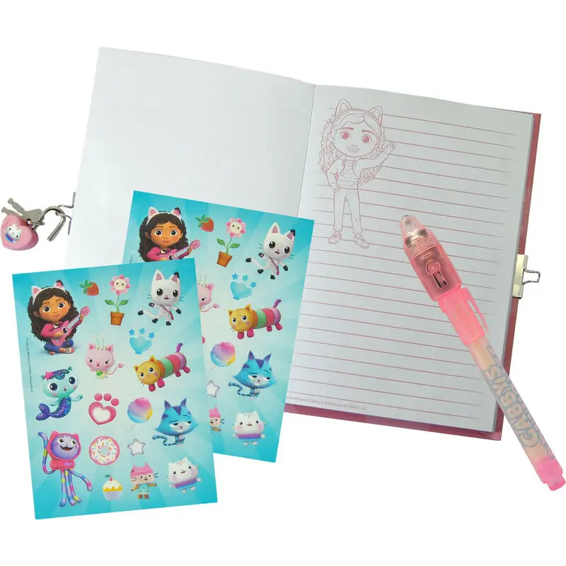 Gabbys Dollhouse secret diary + magic pen product photo